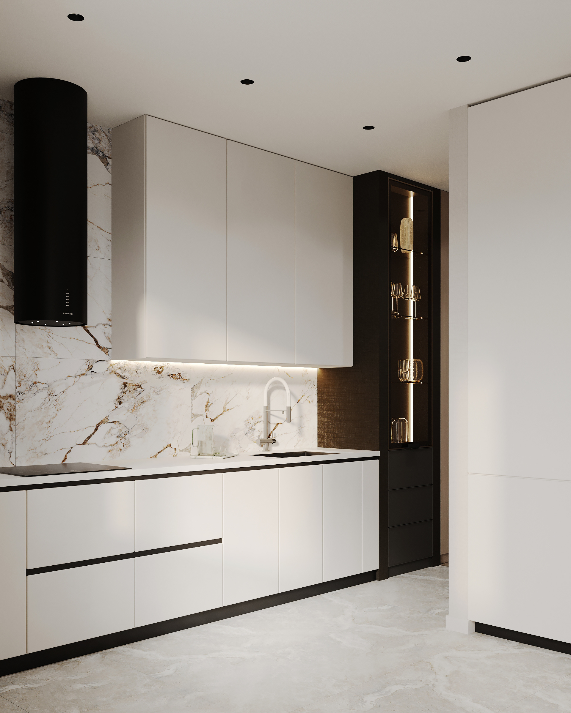 Функциональный ремонт современной квартиры для семьи