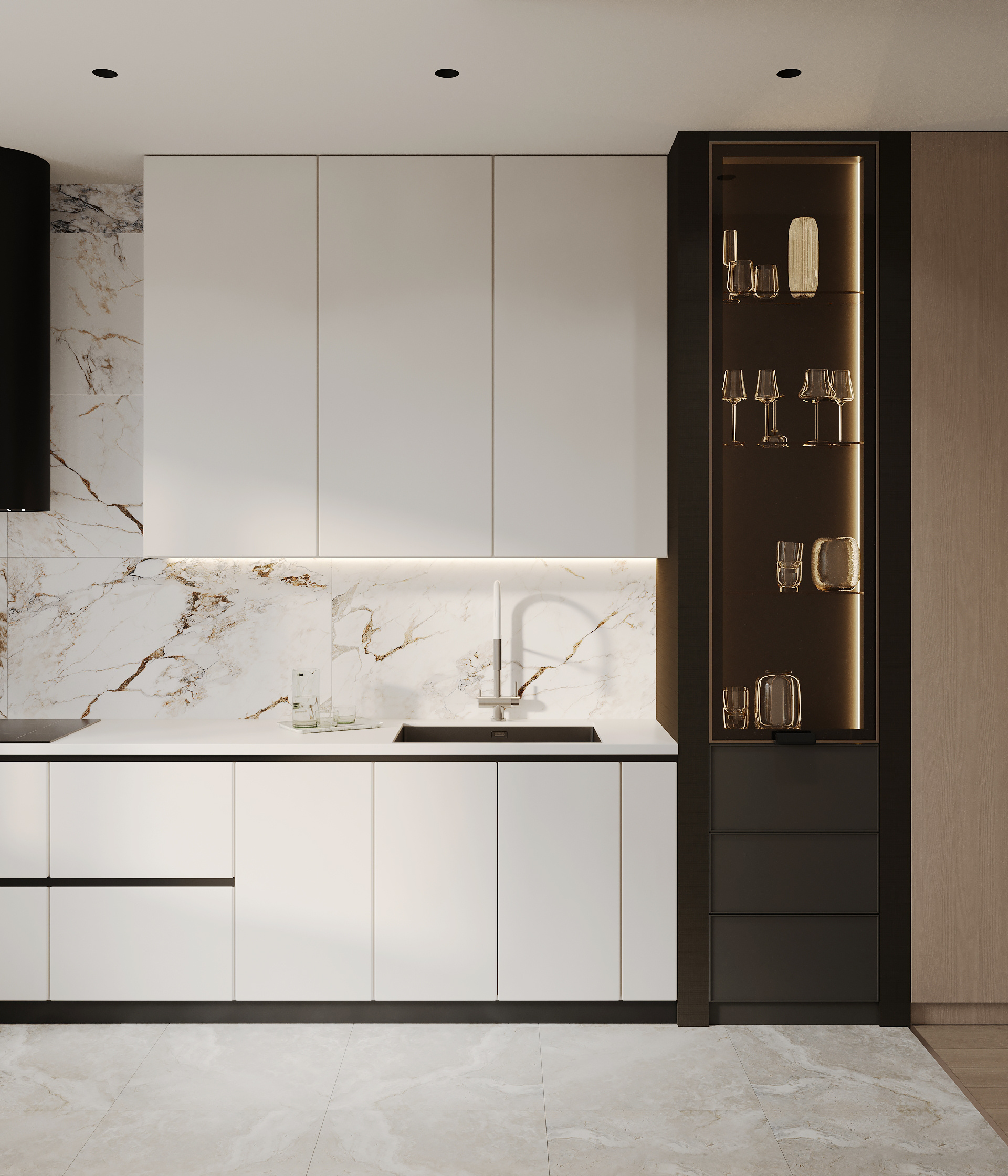 Функциональный ремонт современной квартиры для семьи