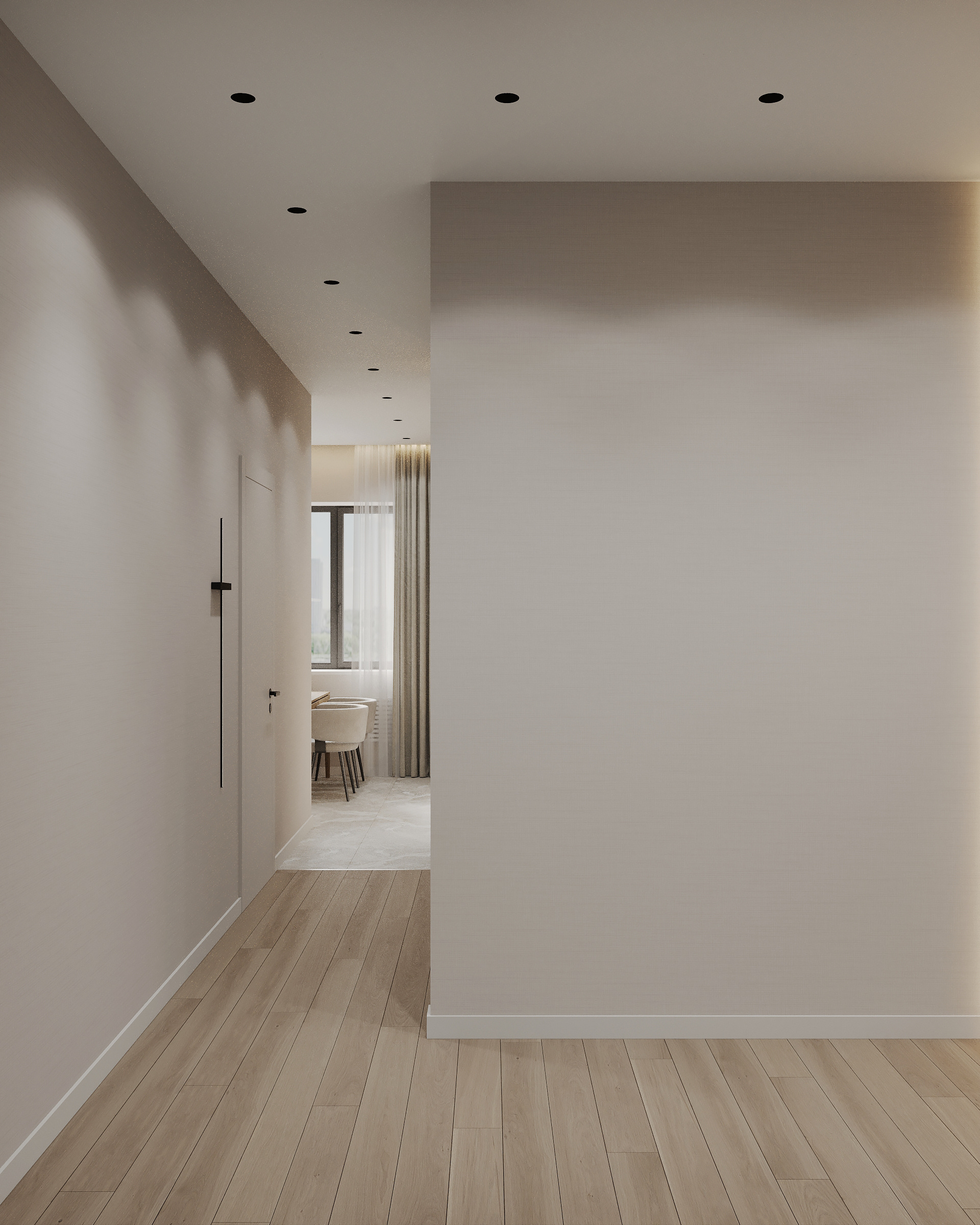 Функциональный ремонт современной квартиры для семьи