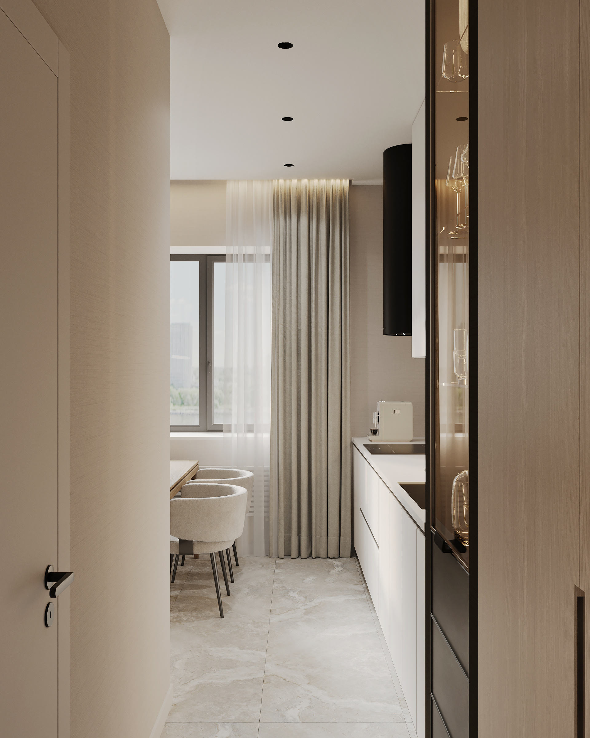 Функциональный ремонт современной квартиры для семьи