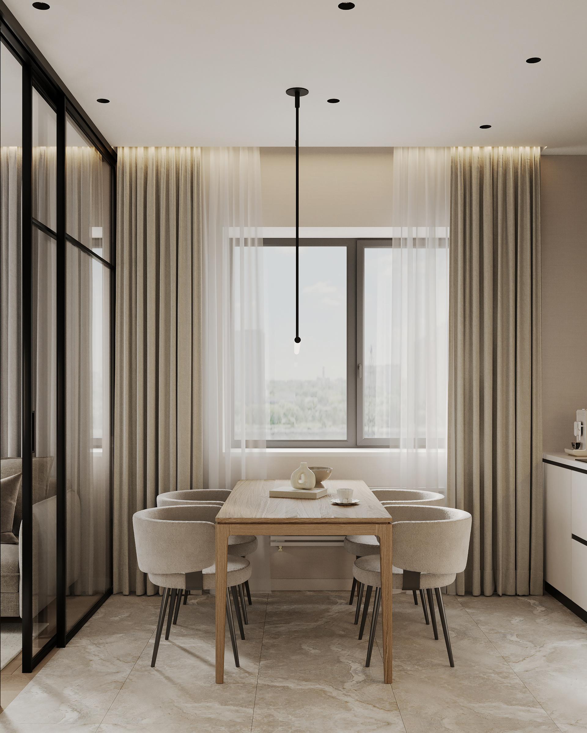 Функциональный ремонт современной квартиры для семьи