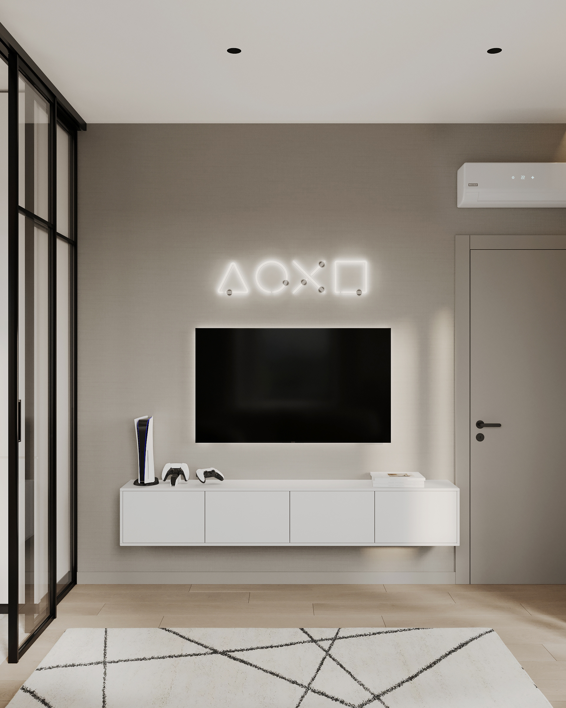 Функциональный ремонт современной квартиры для семьи