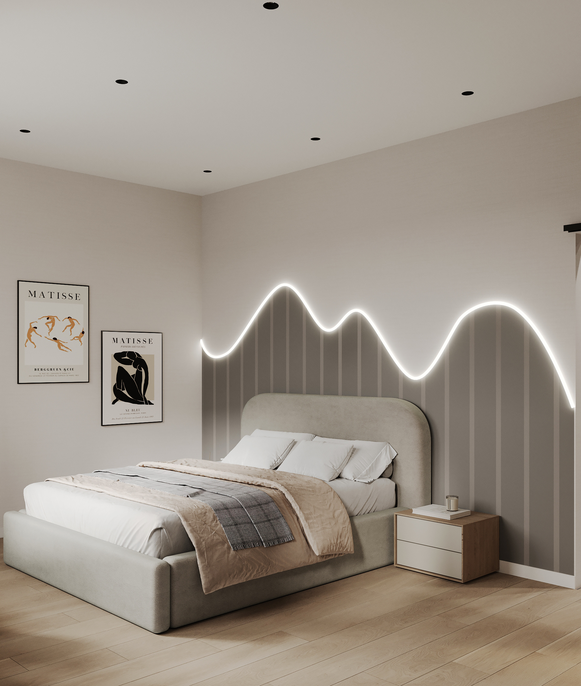 Функциональный ремонт современной квартиры для семьи