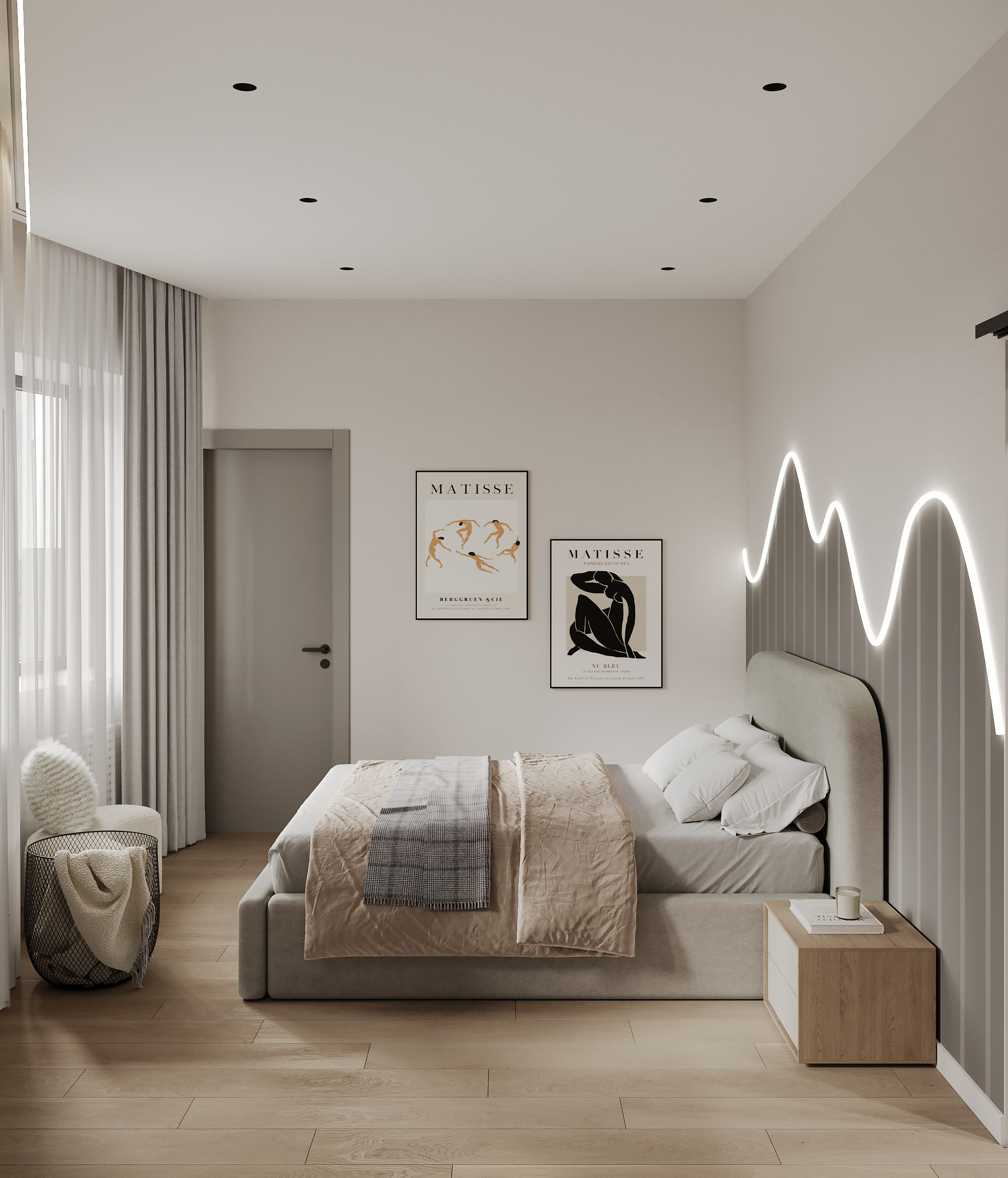 Функциональный ремонт современной квартиры для семьи