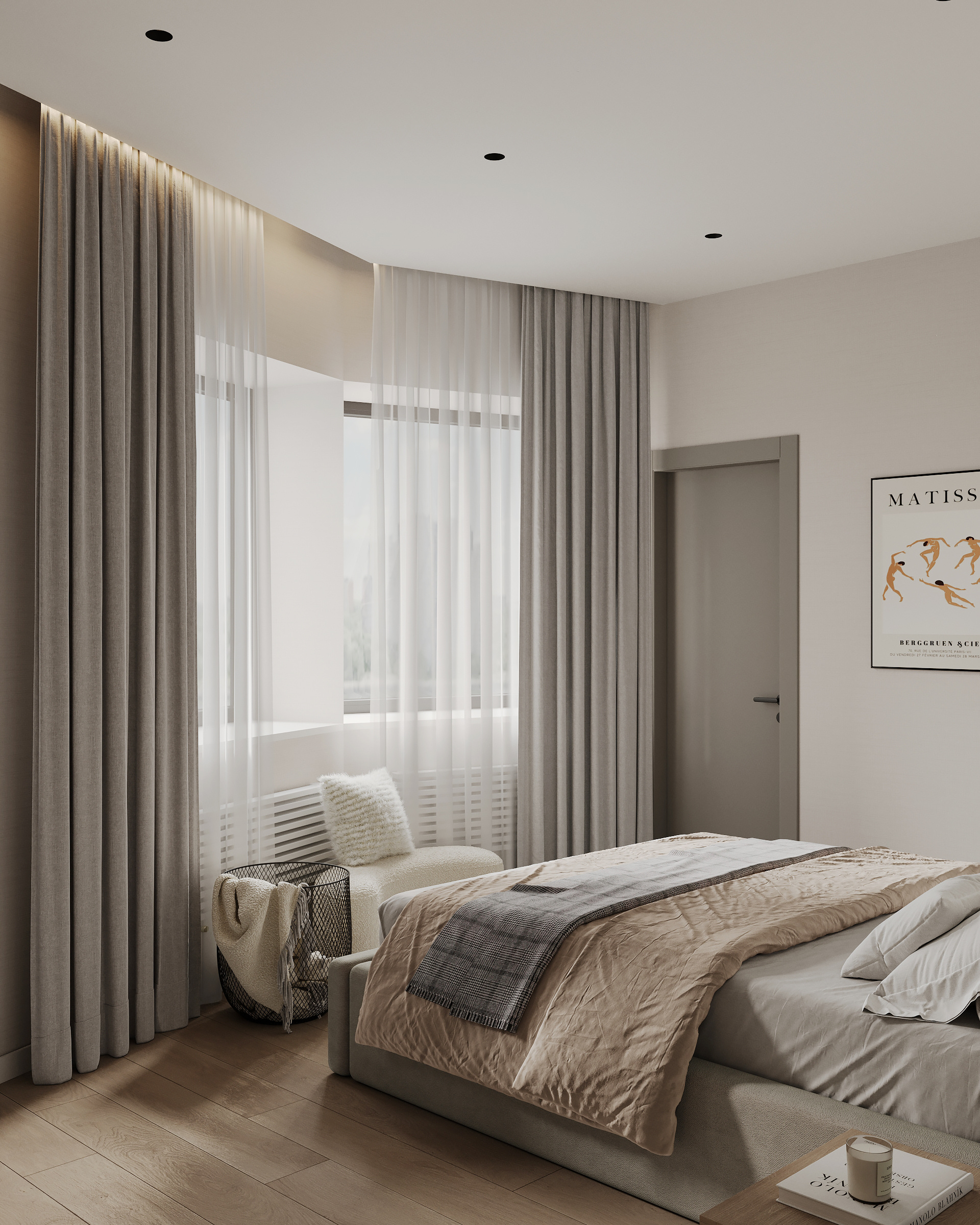 Функциональный ремонт современной квартиры для семьи