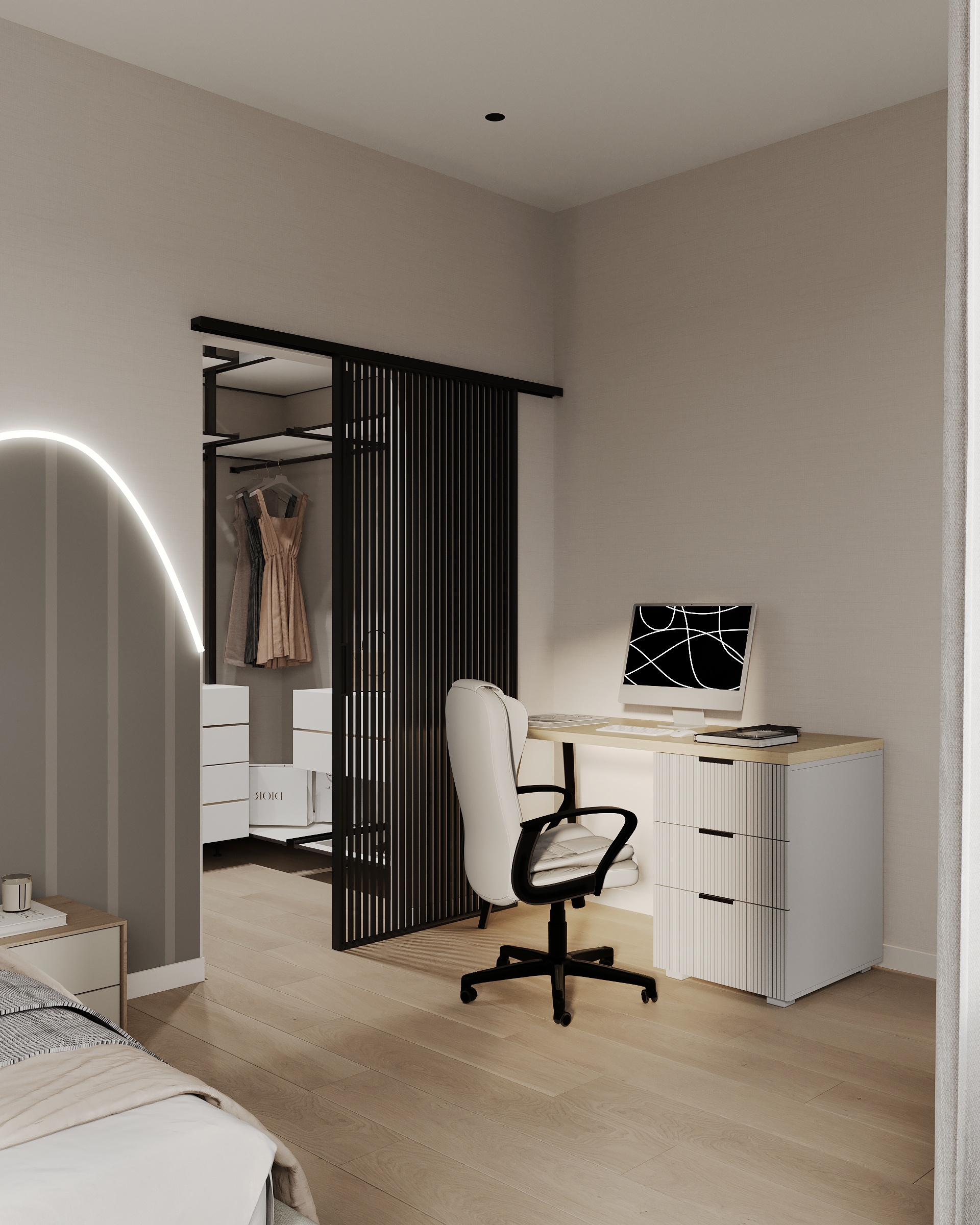 Функциональный ремонт современной квартиры для семьи