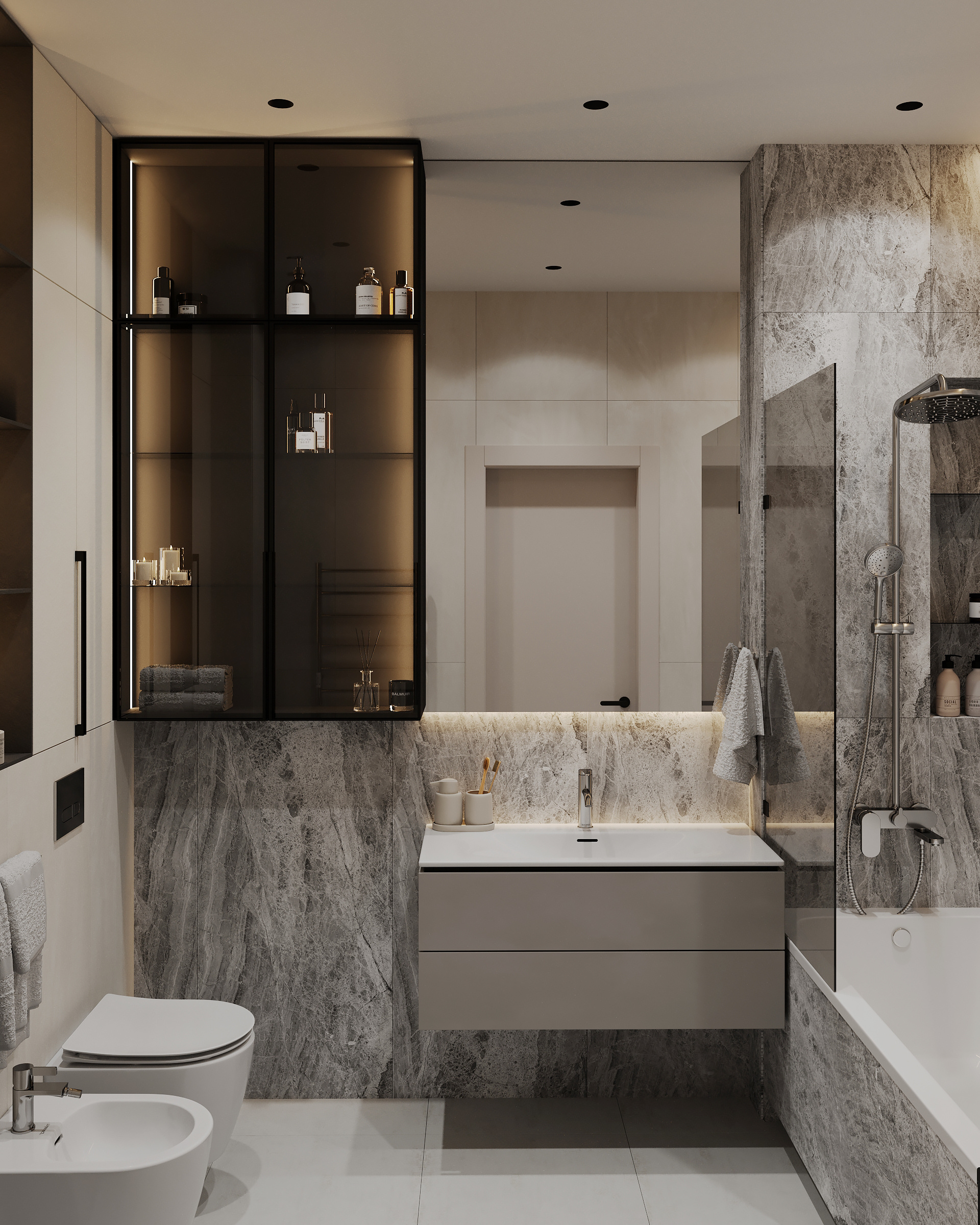 Функциональный ремонт современной квартиры для семьи