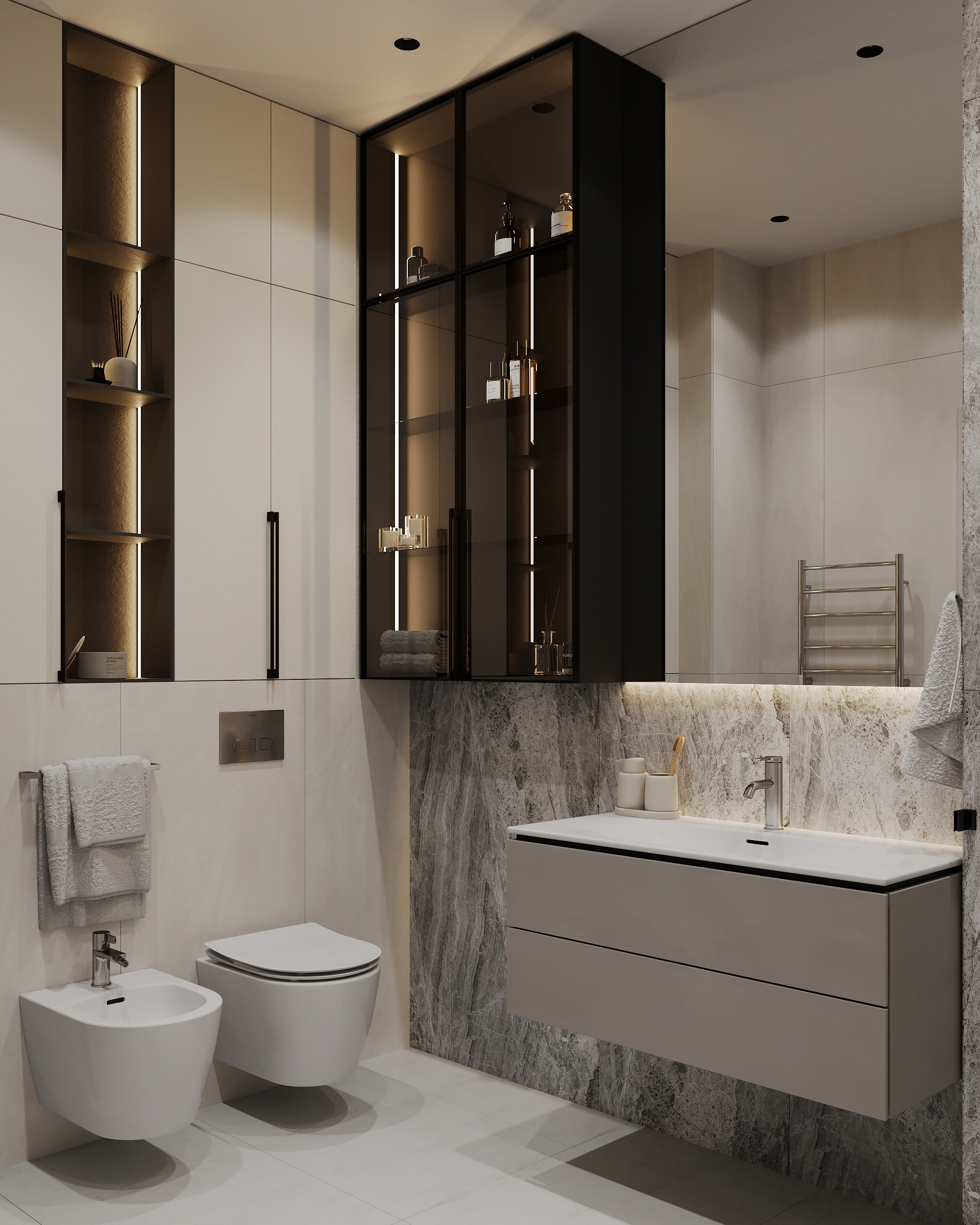 Функциональный ремонт современной квартиры для семьи