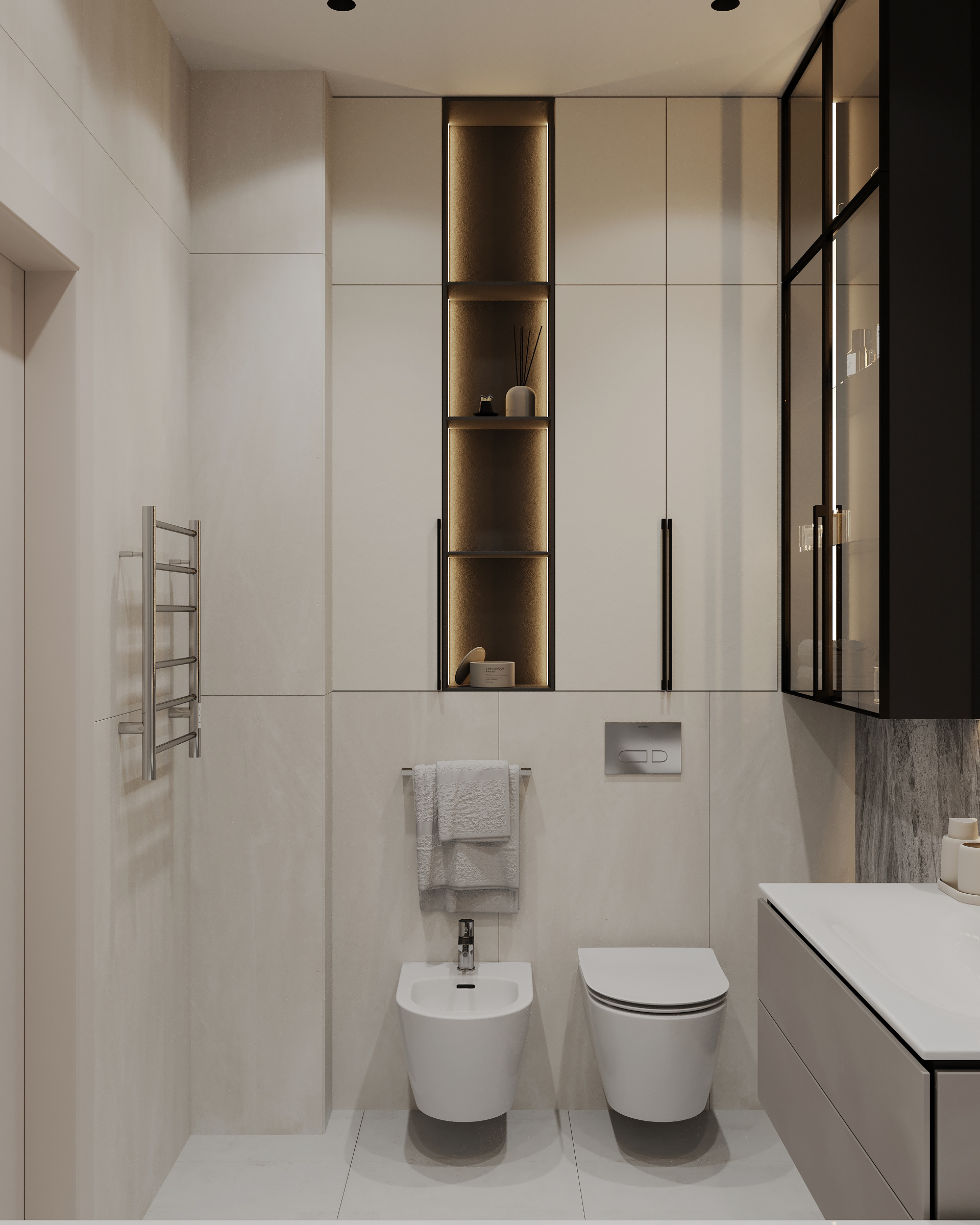 Функциональный ремонт современной квартиры для семьи