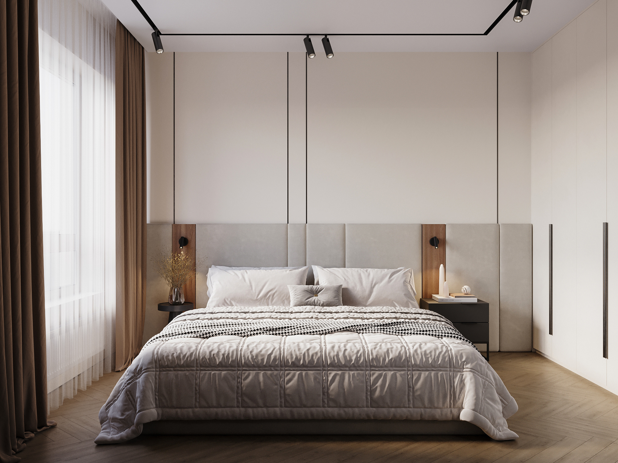 Современный проект квартиры для семьи с детьми