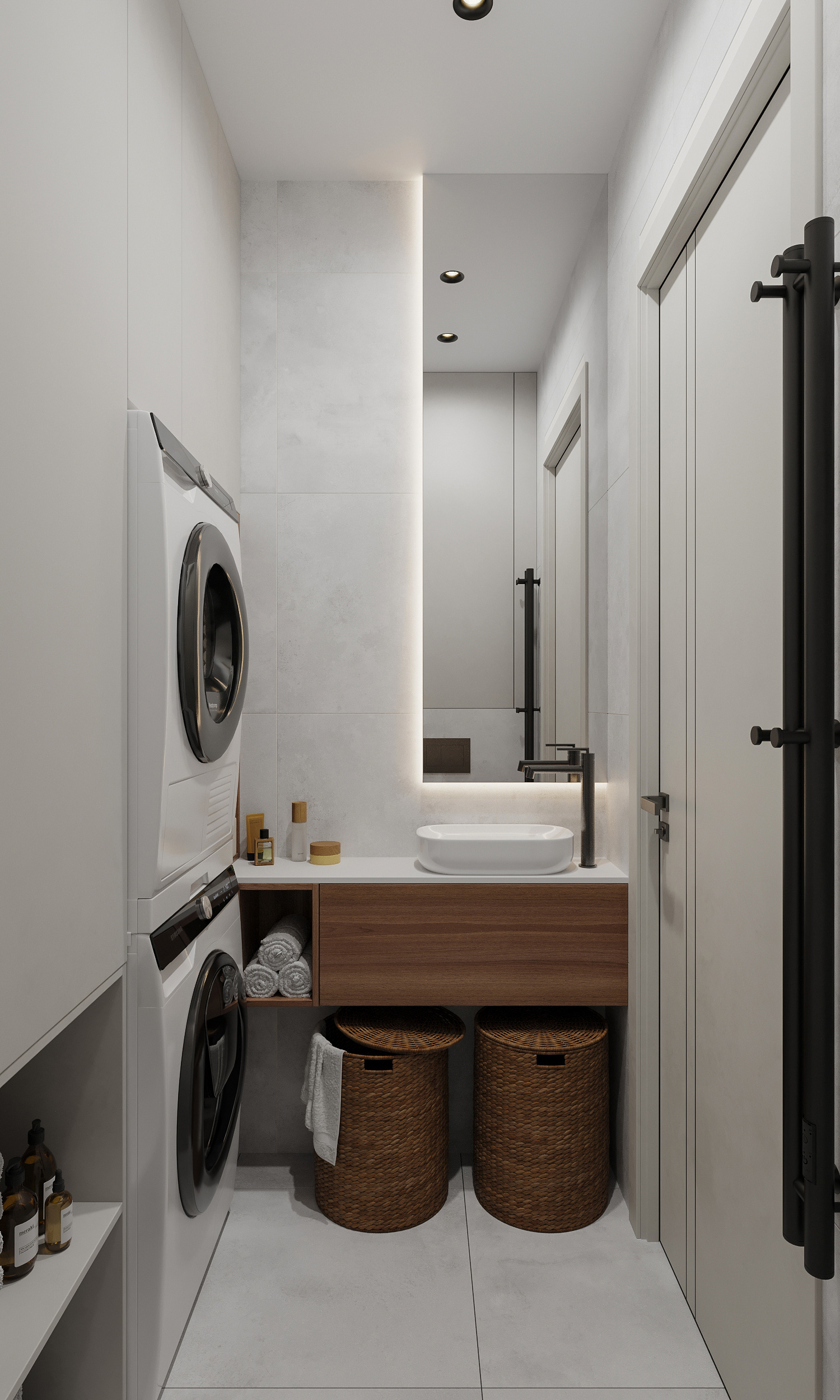 Современный проект квартиры для семьи с детьми