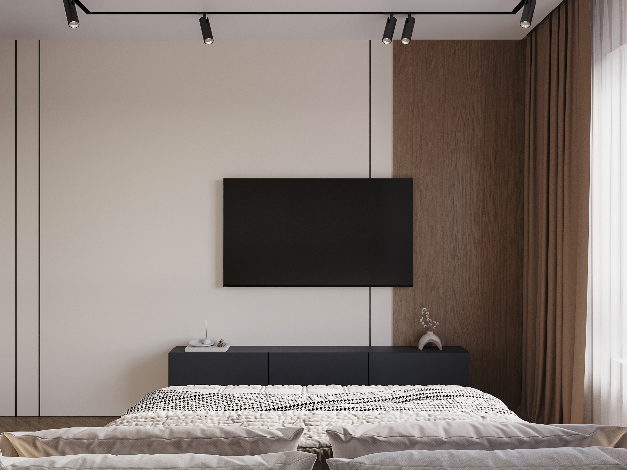 Современный проект квартиры для семьи с детьми