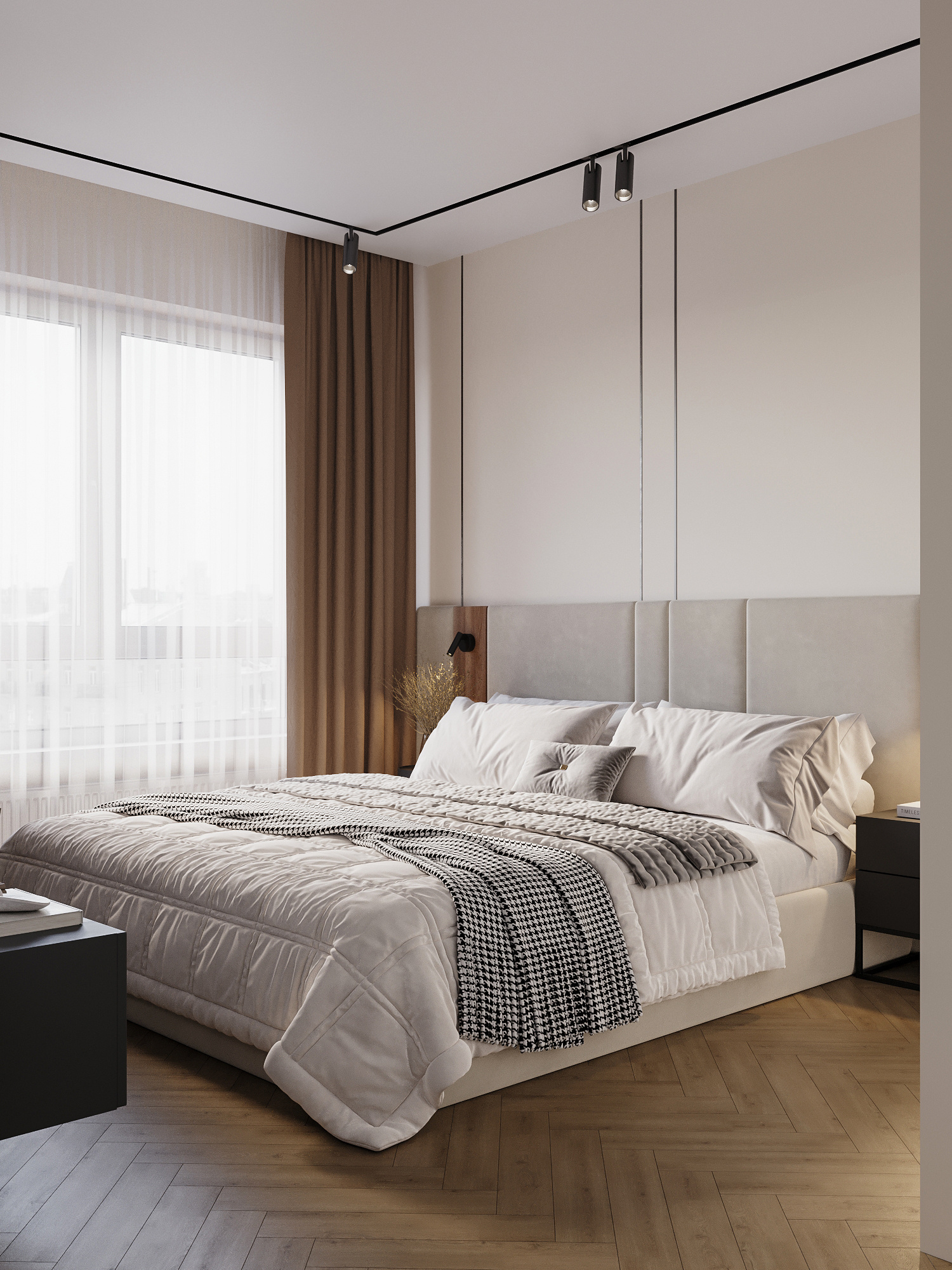 Современный проект квартиры для семьи с детьми