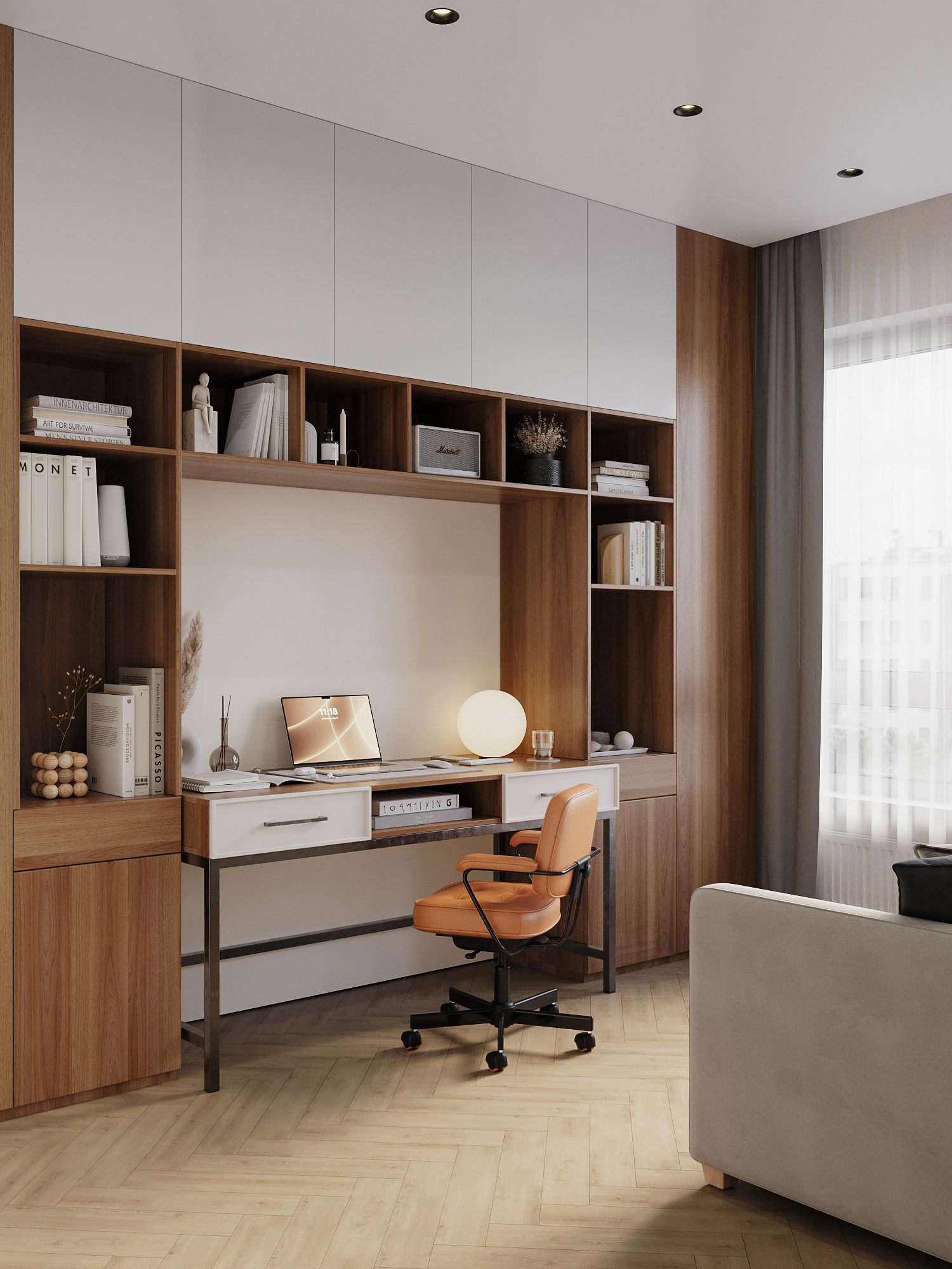 Современный проект квартиры для семьи с детьми