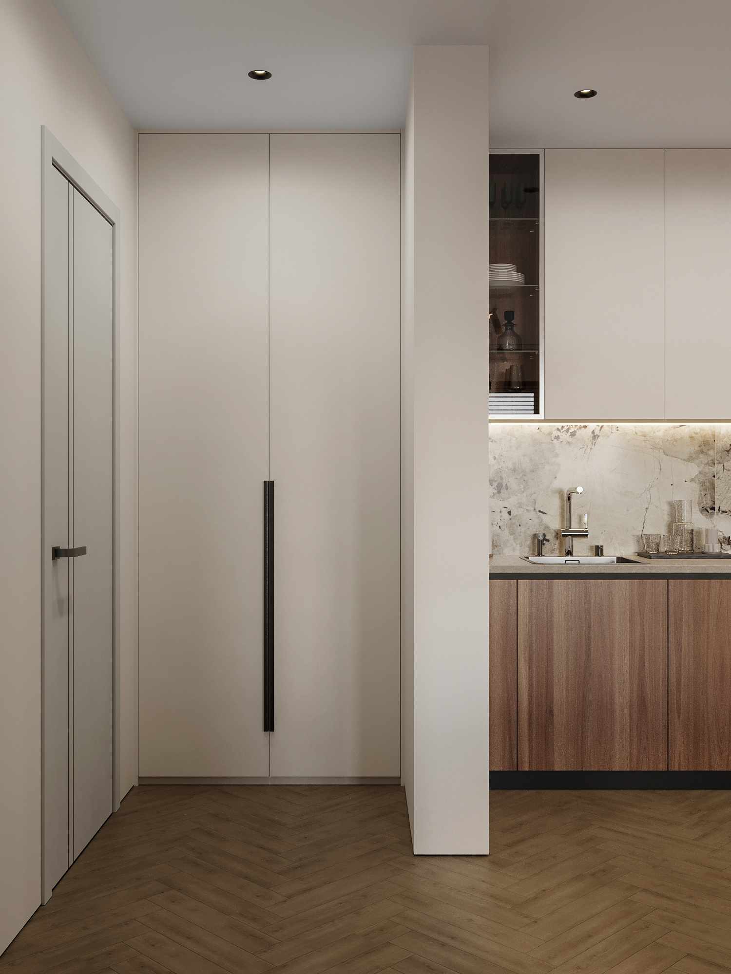 Современный проект квартиры для семьи с детьми