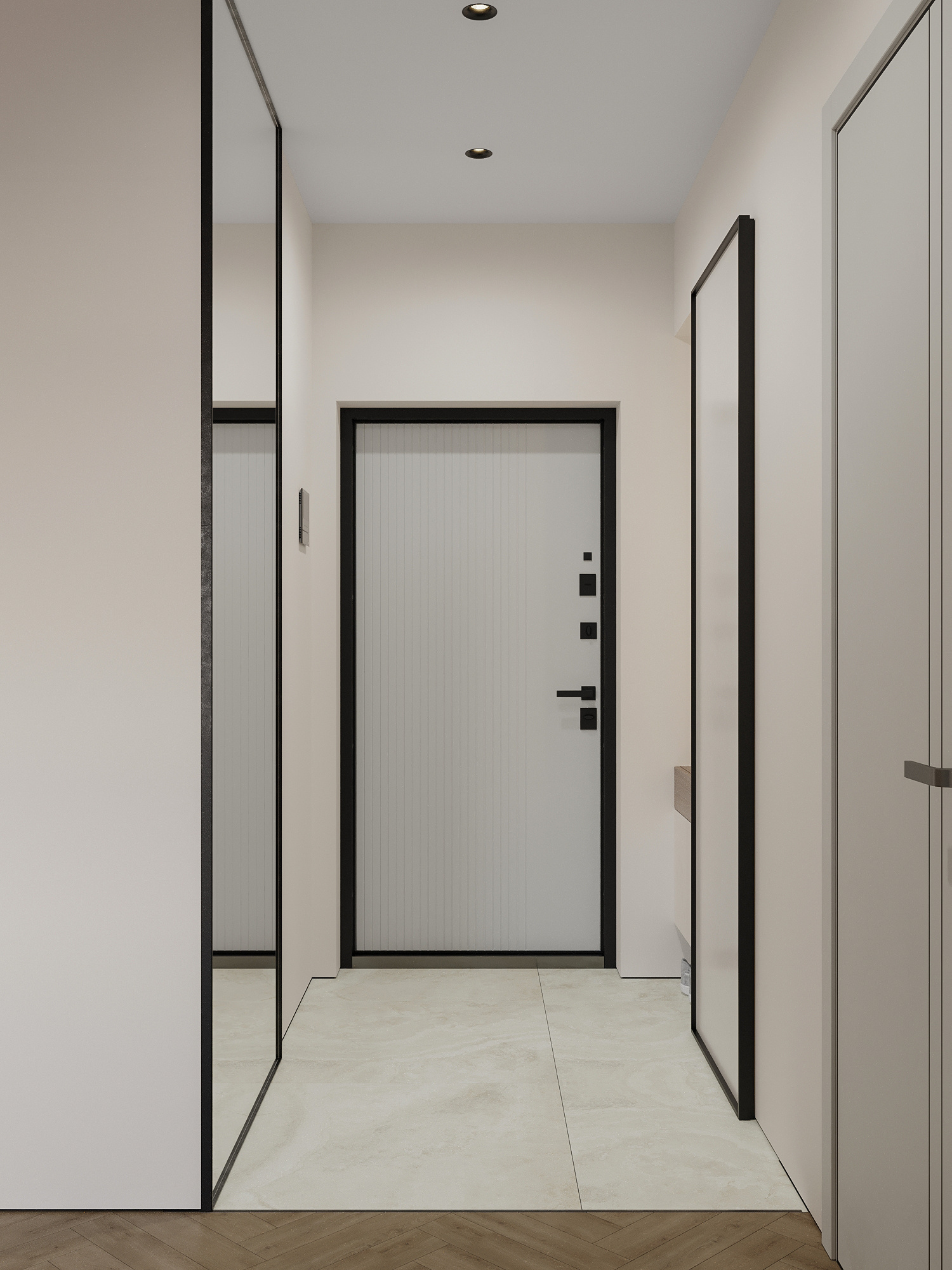 Современный проект квартиры для семьи с детьми