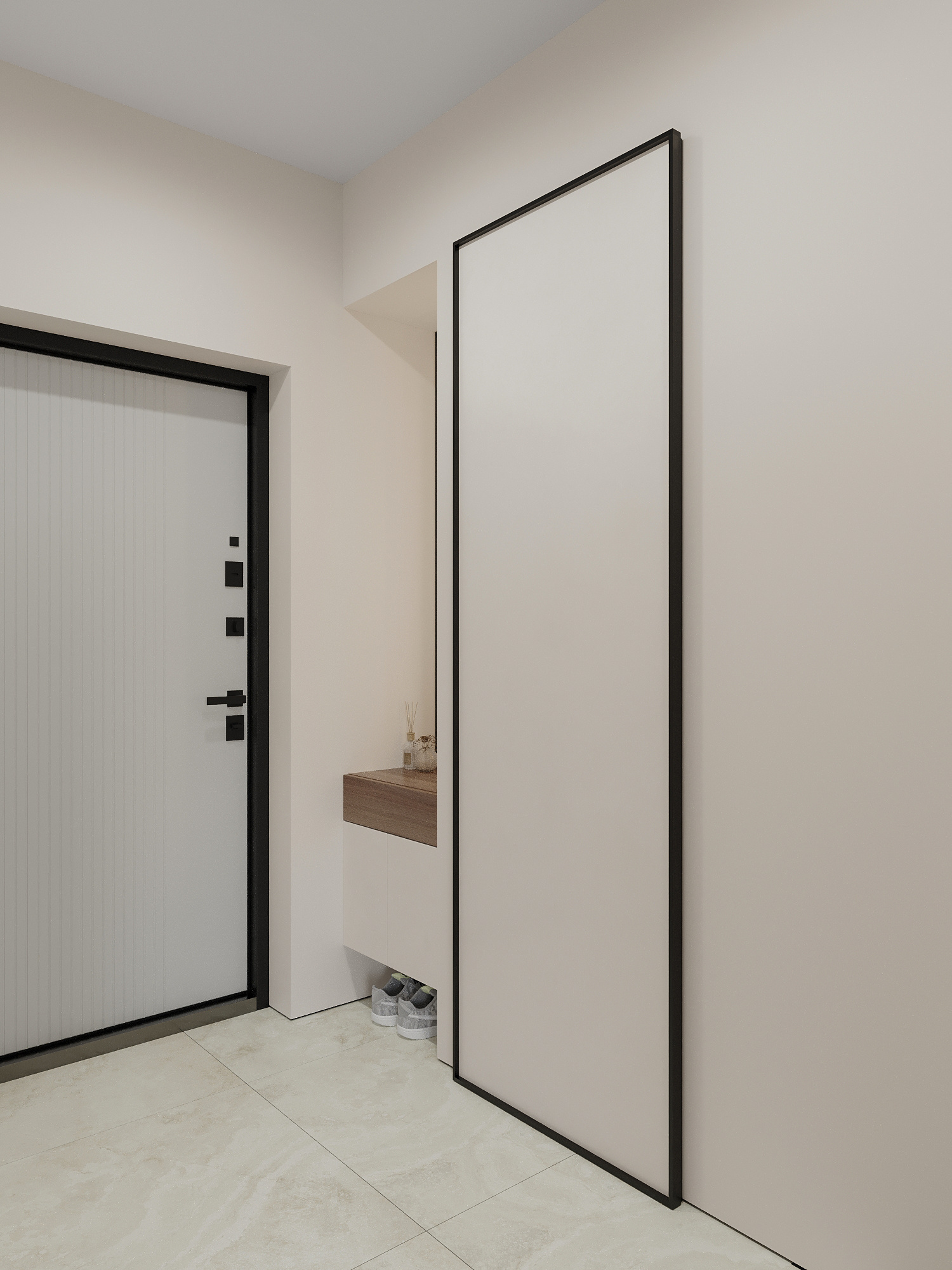 Современный проект квартиры для семьи с детьми