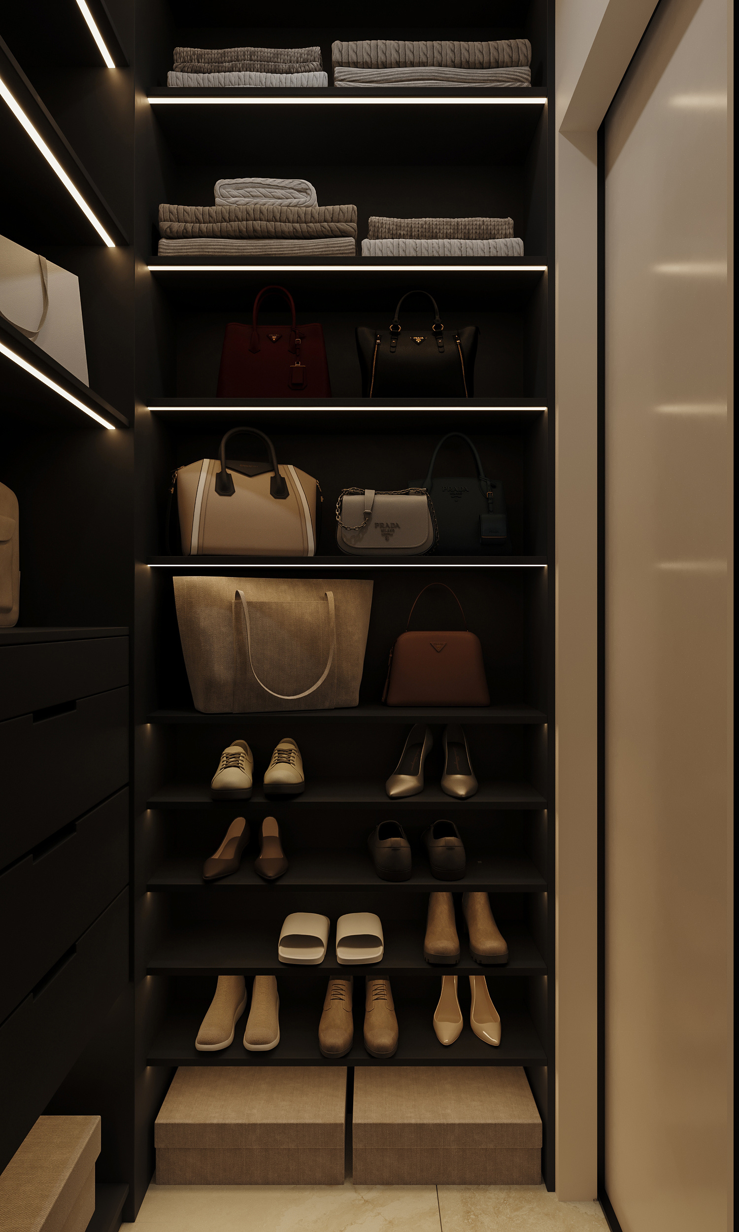 Современный проект квартиры для семьи с детьми