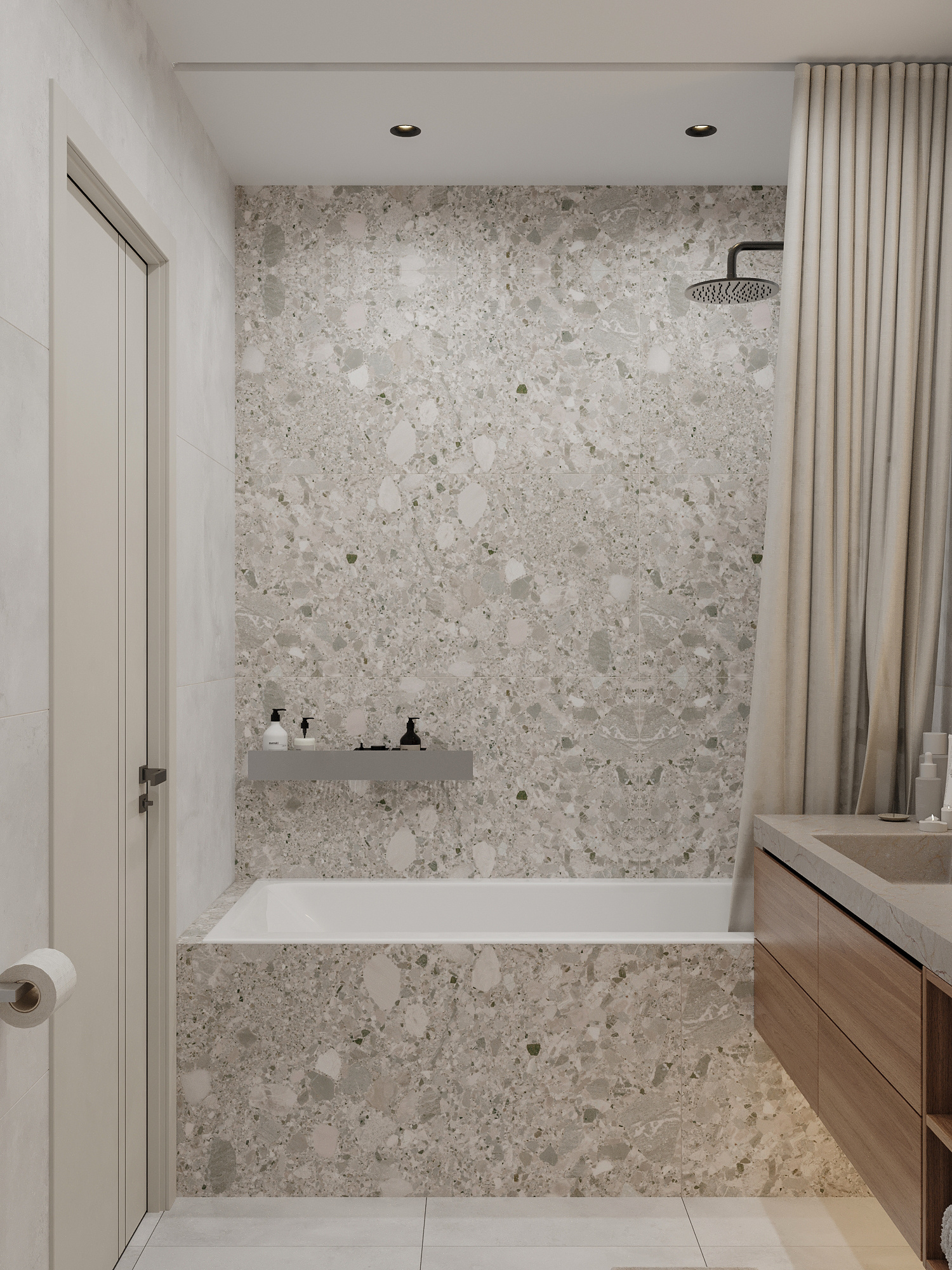 Современный проект квартиры для семьи с детьми