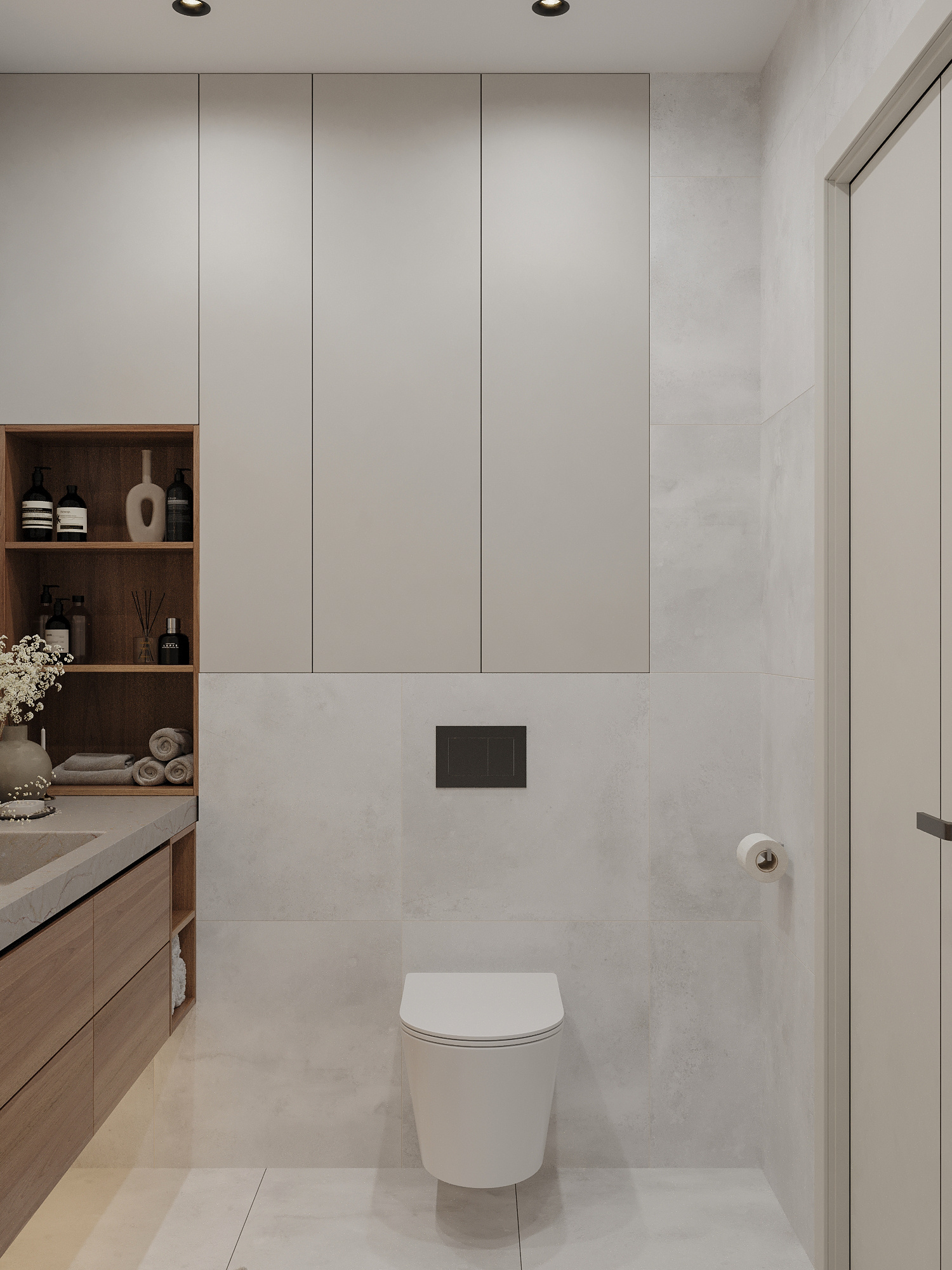 Современный проект квартиры для семьи с детьми