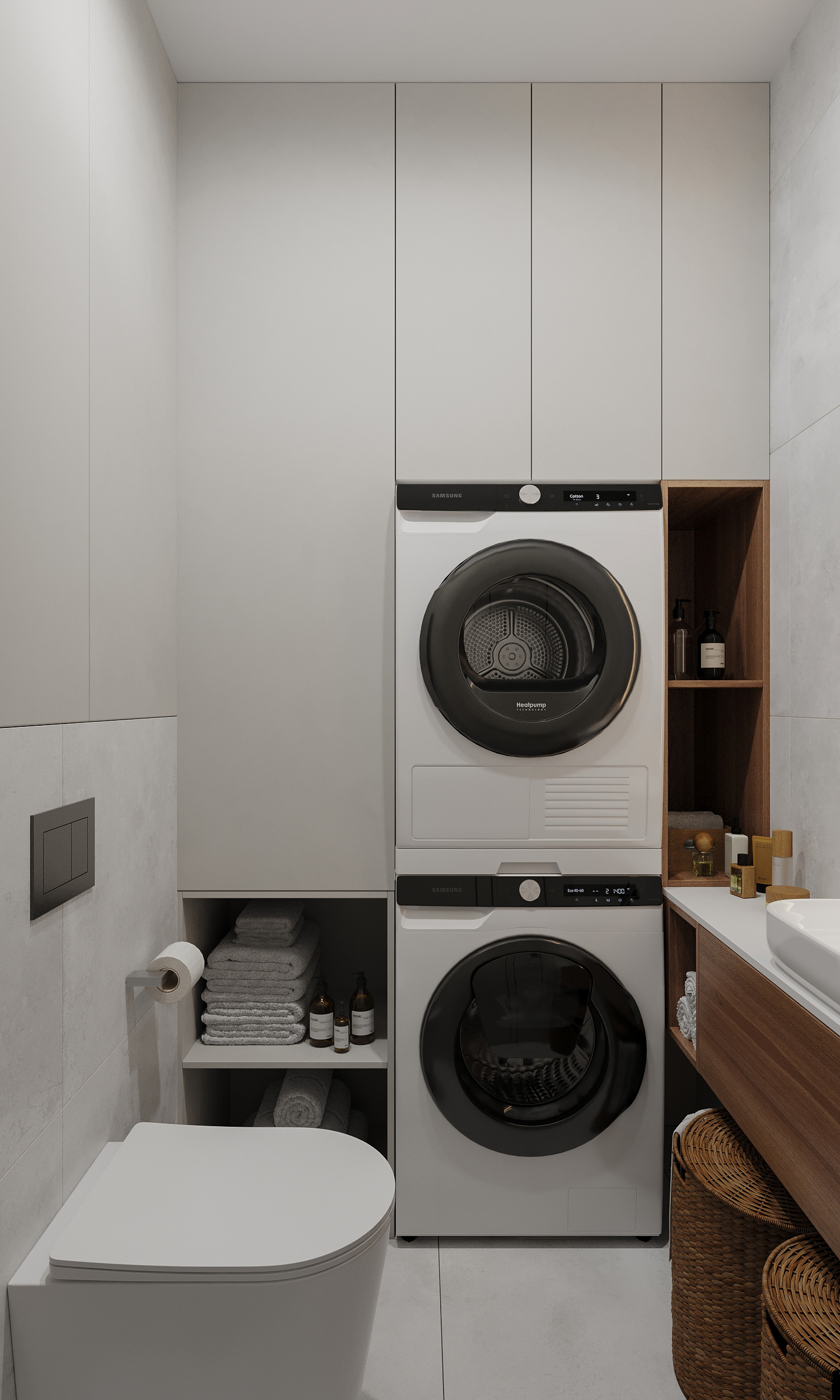 Современный проект квартиры для семьи с детьми