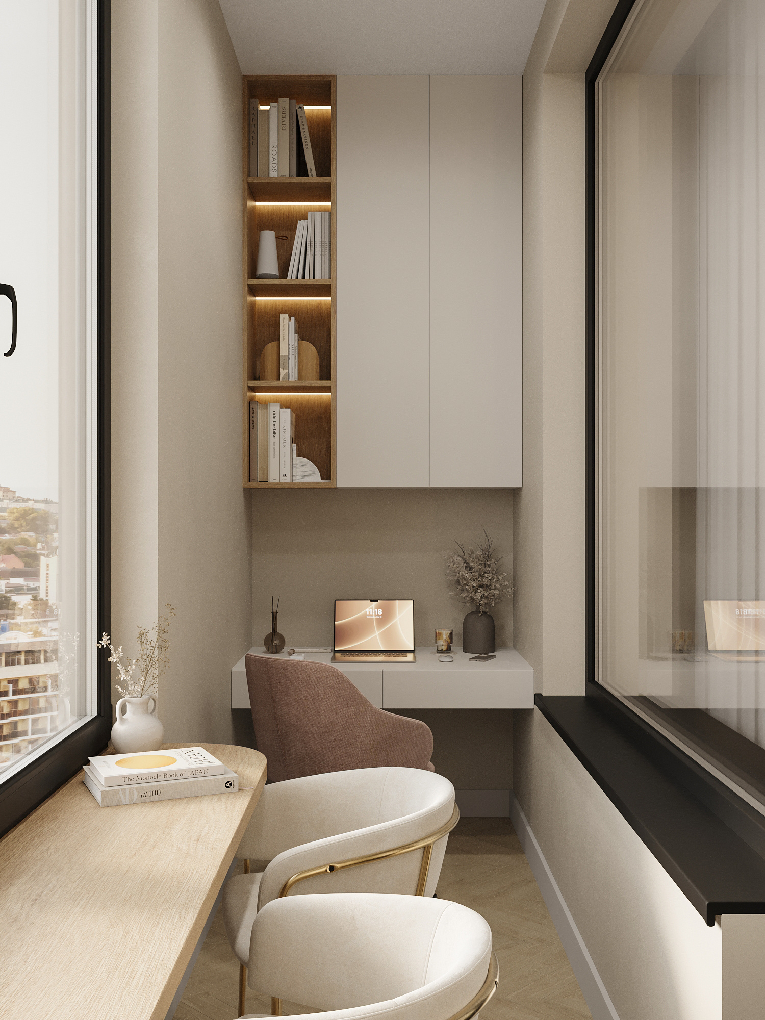 Современный интерьер для семьи с двумя детьми в ЖК бизнес-класса