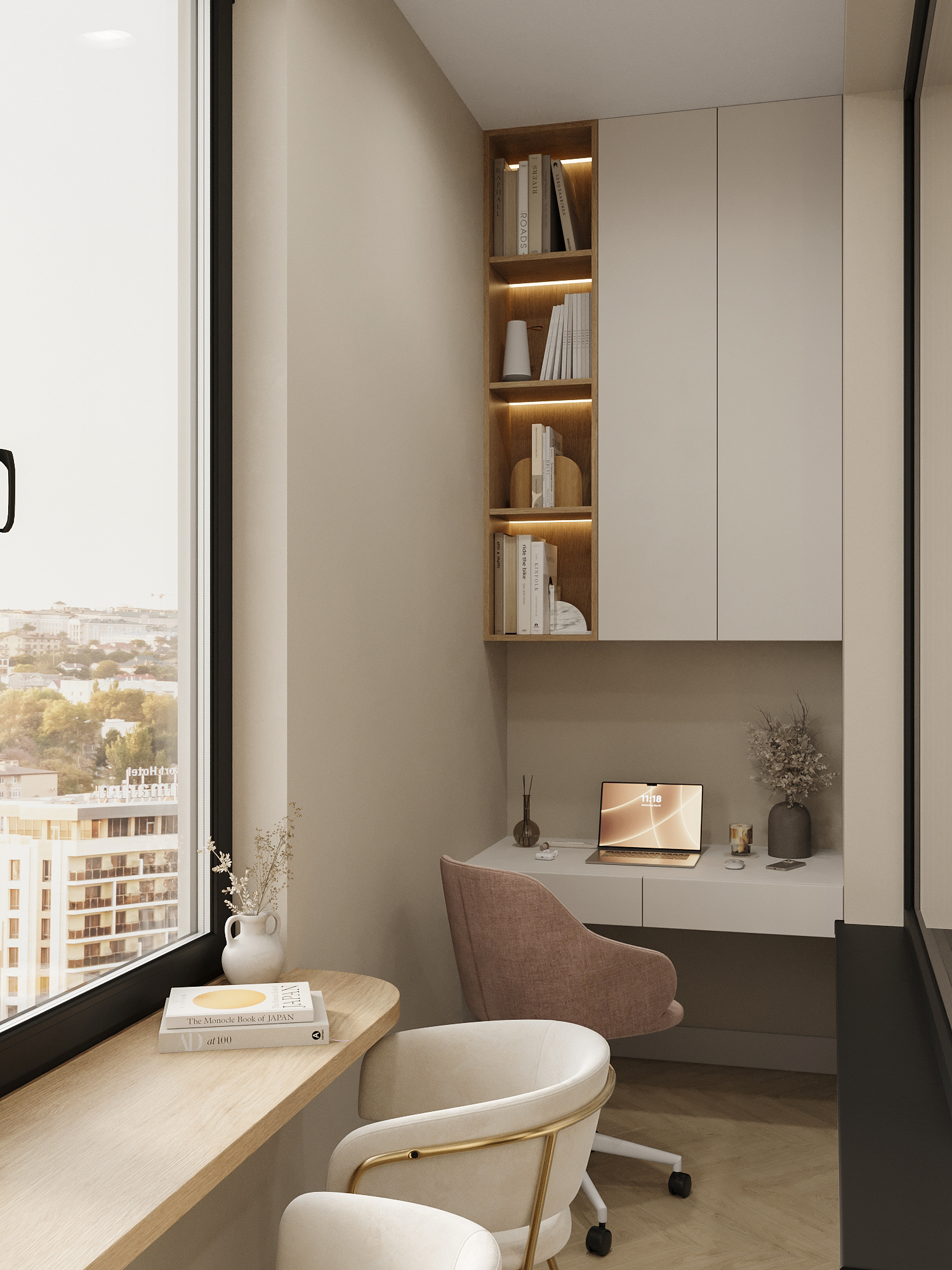 Современный интерьер для семьи с двумя детьми в ЖК бизнес-класса