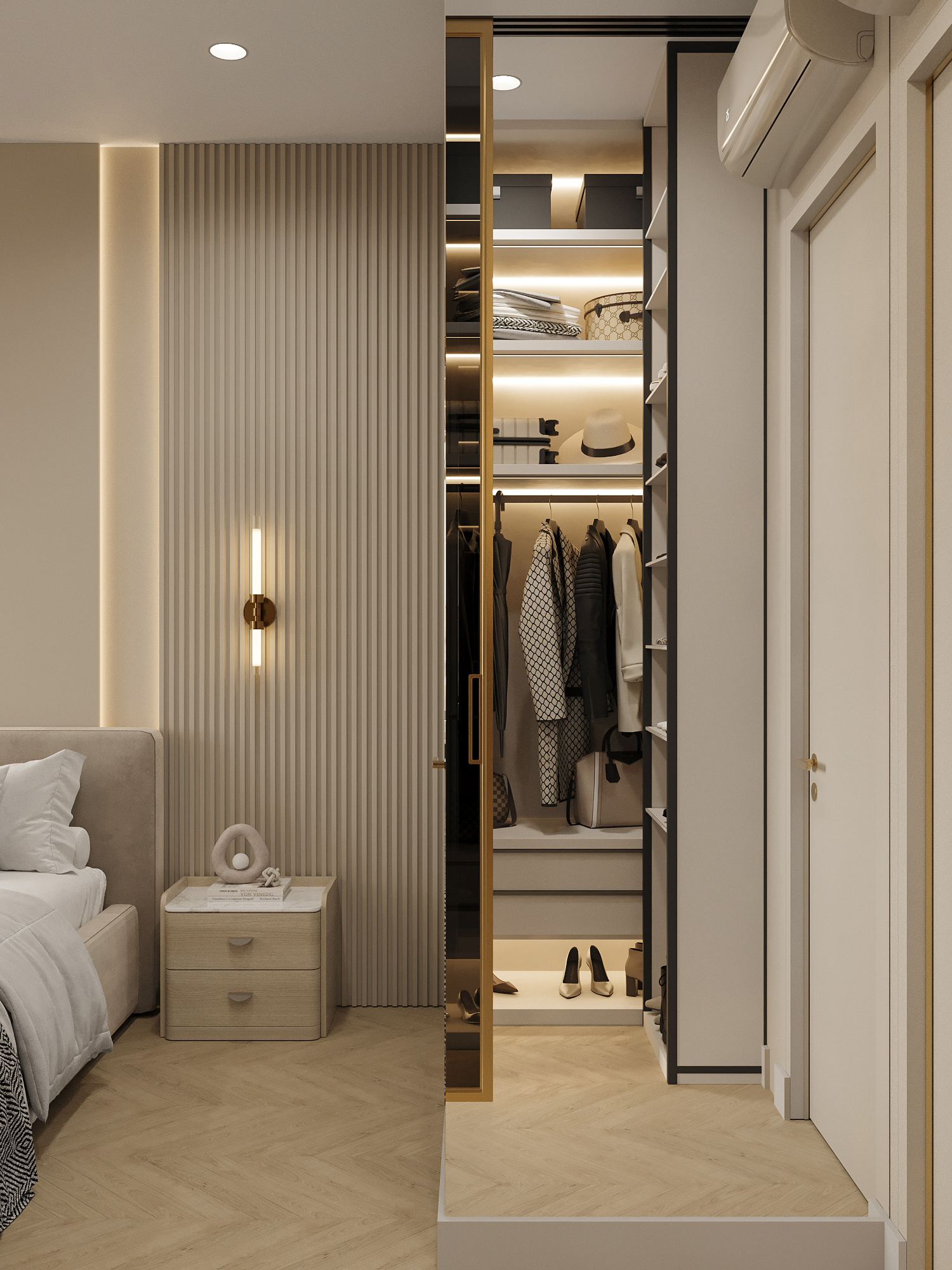 Современный интерьер для семьи с двумя детьми в ЖК бизнес-класса