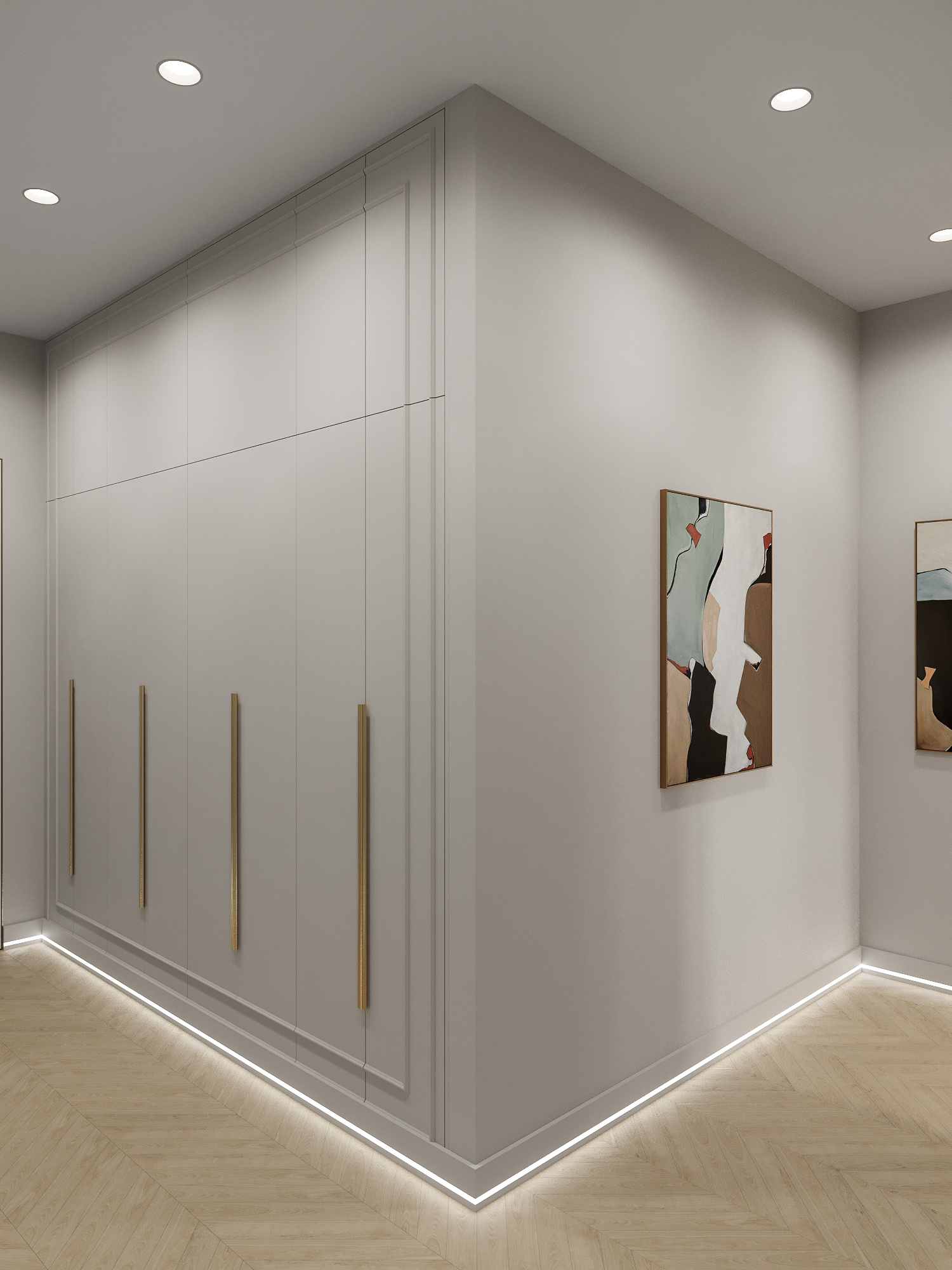 Современный интерьер для семьи с двумя детьми в ЖК бизнес-класса