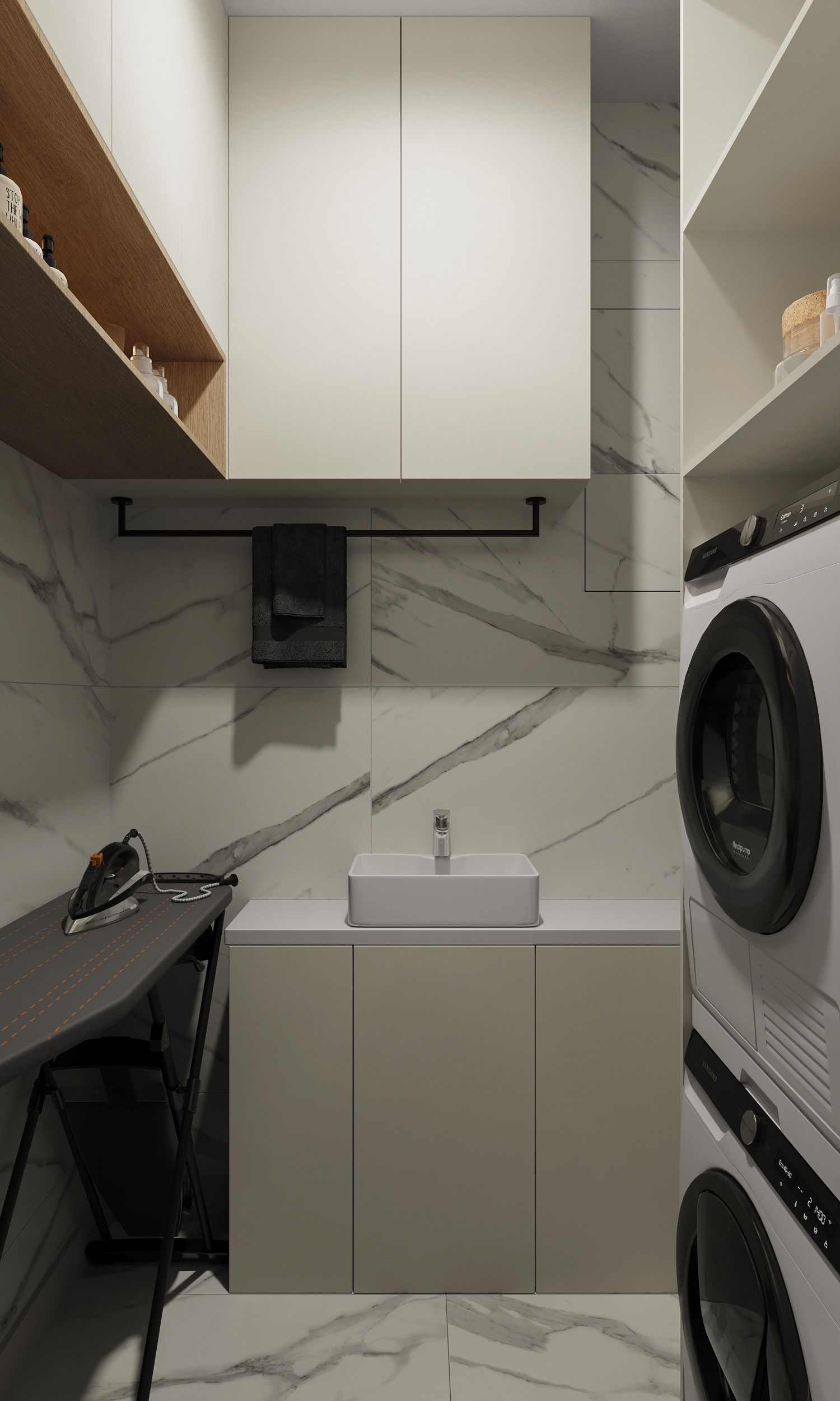 Современный интерьер для семьи с двумя детьми в ЖК бизнес-класса