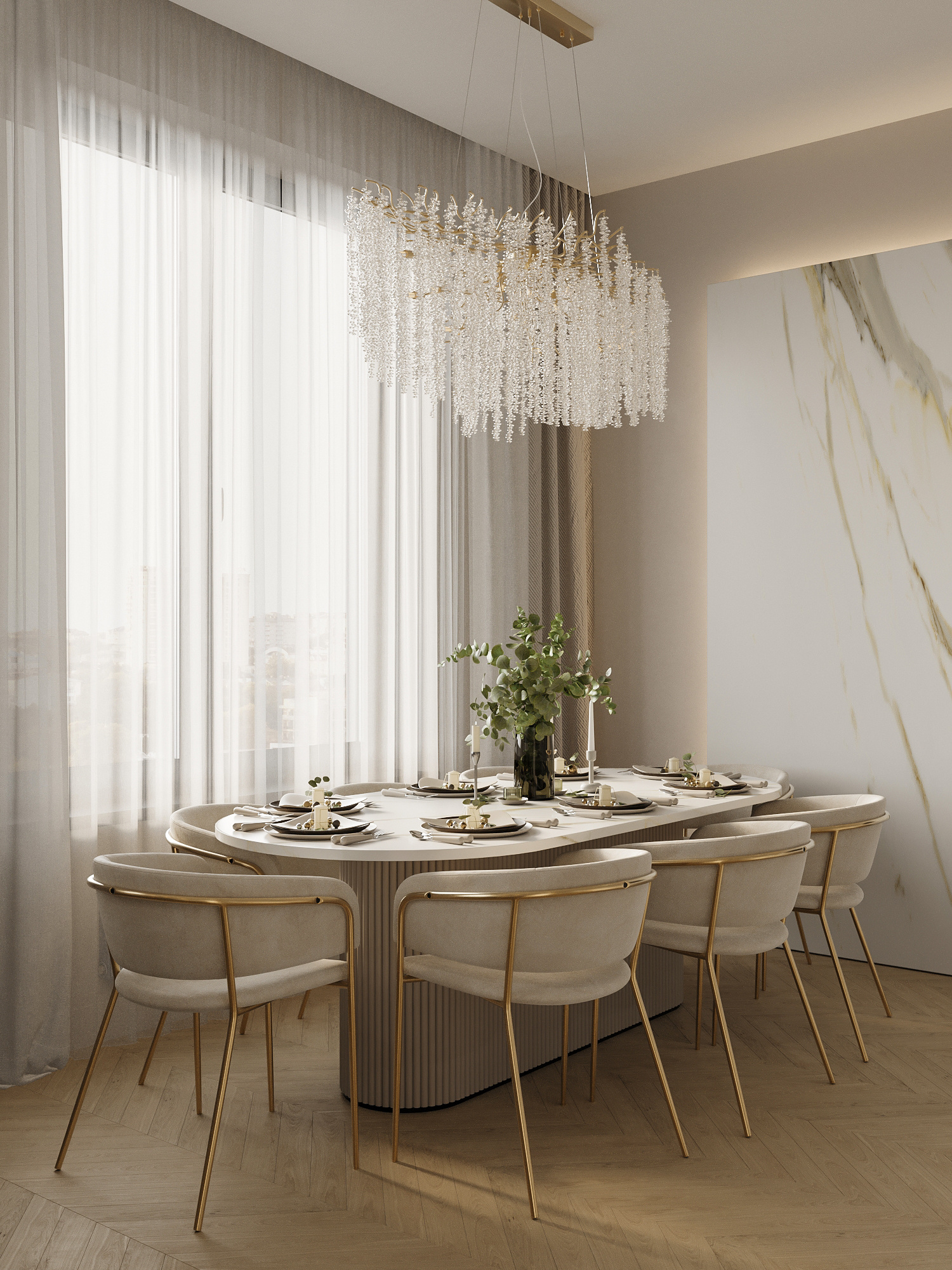 Современный интерьер для семьи с двумя детьми в ЖК бизнес-класса