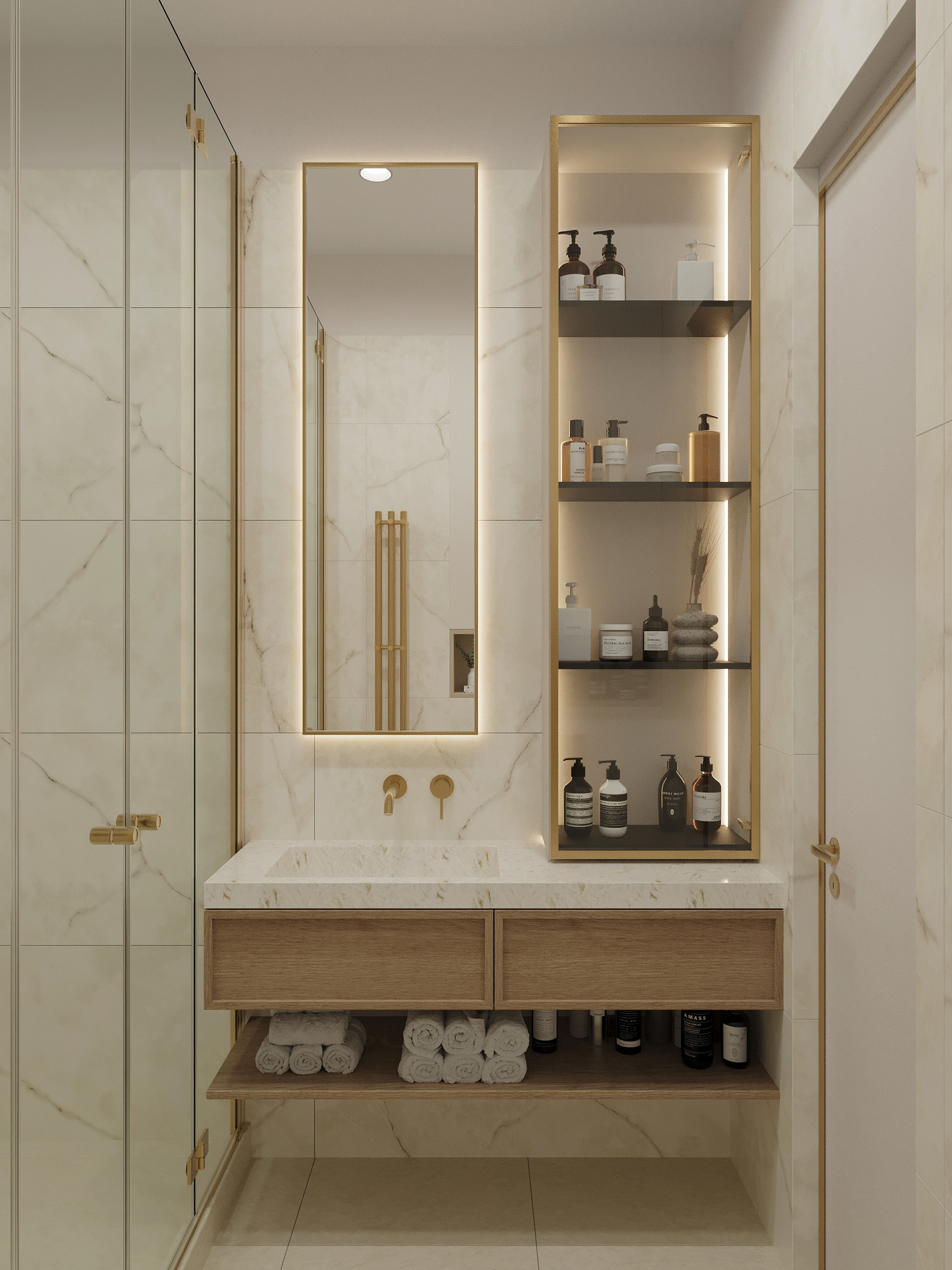 Современный интерьер для семьи с двумя детьми в ЖК бизнес-класса