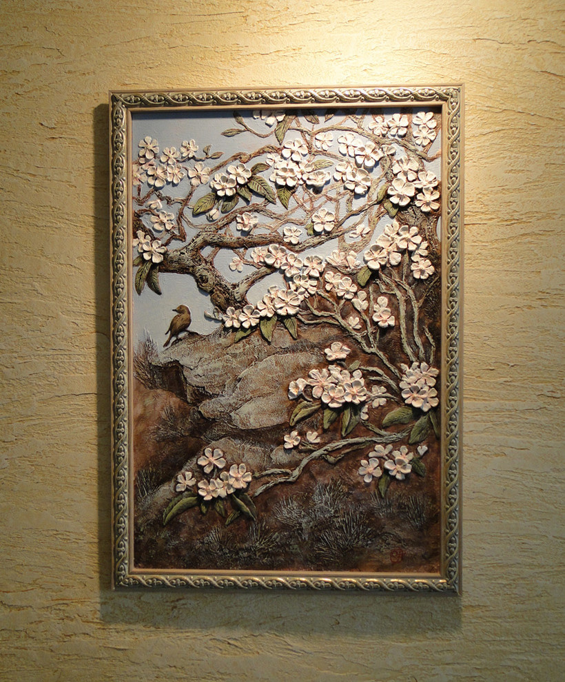 Барельеф "Сакура"