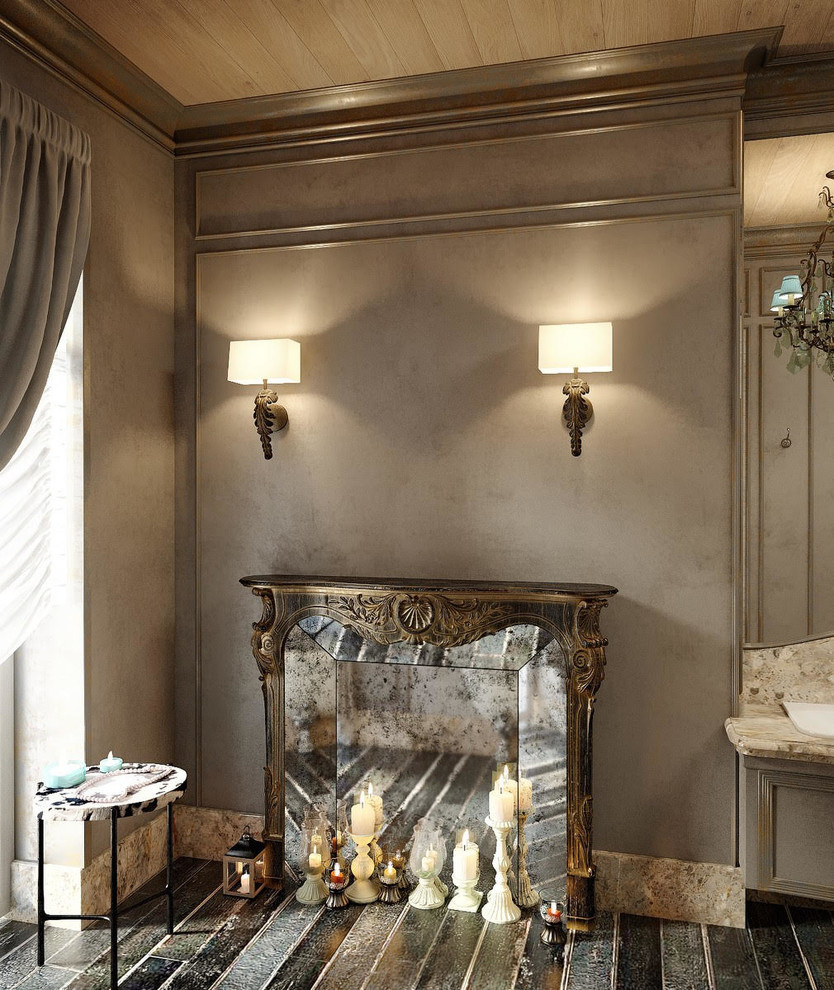 ванная в частном доме