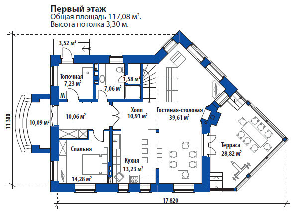 Тиффани_219 кв.м. (6 195 000 руб.)