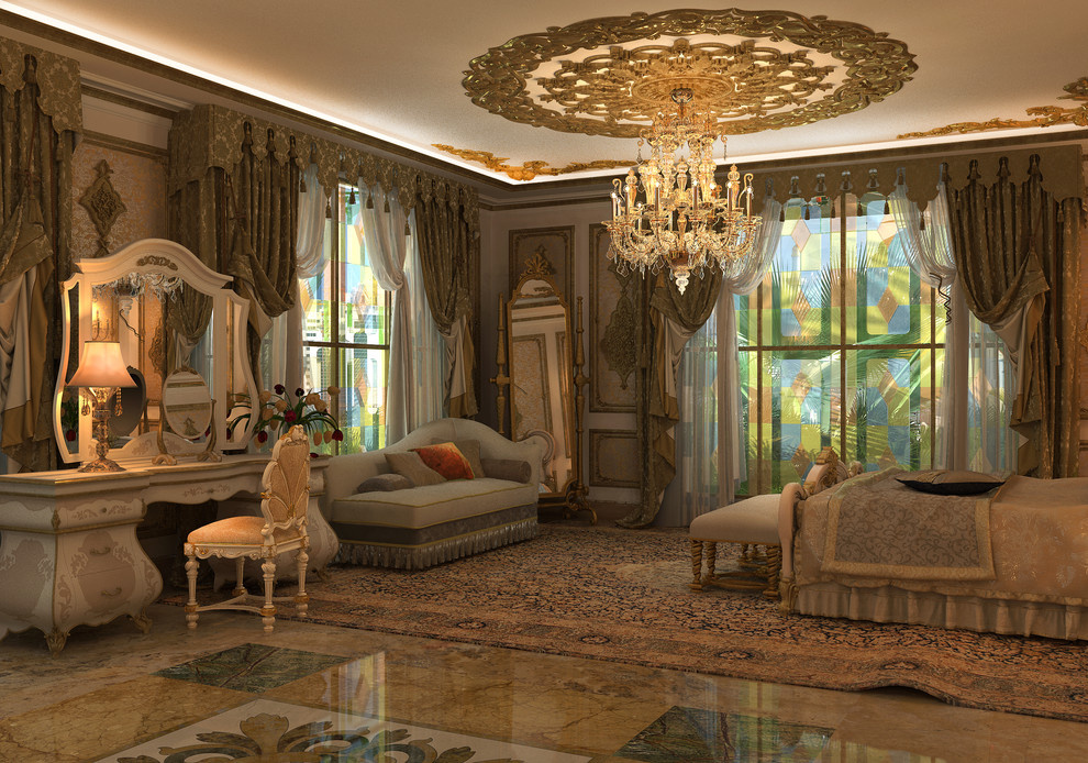 Conception of interiors design for Bedroom