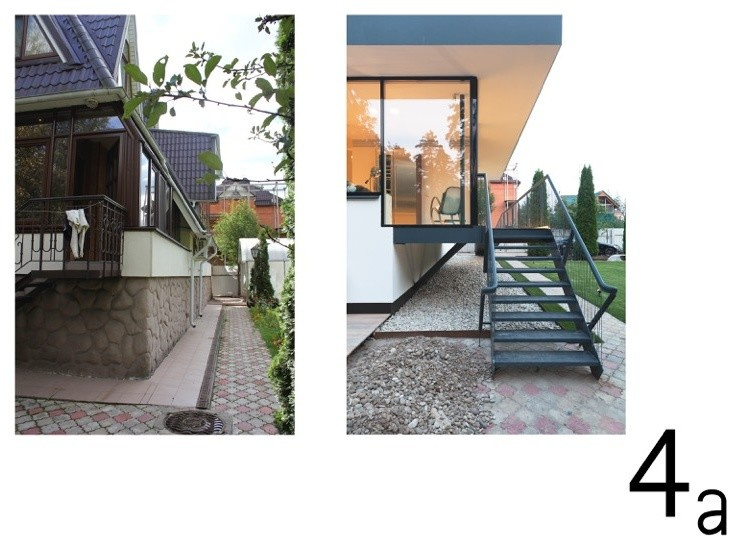 Houzz тур: Дом под Москвой с оригинальным пандусом и винтовой лестницей