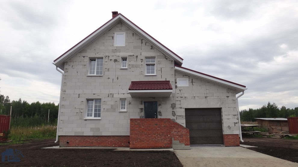 Дома и котеджи из кирпича и газоблока (газобетона) "под ключ"