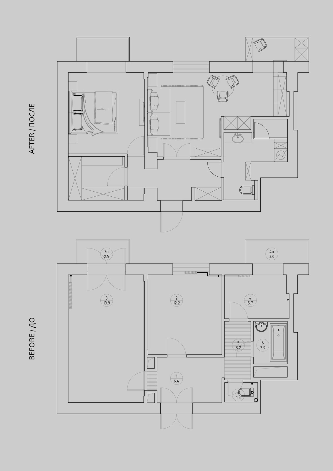 "L" apartments