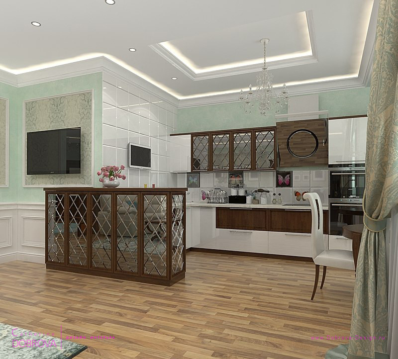Квартира с гардеробной комнатой