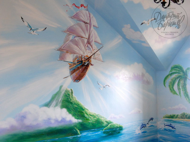 Art Painting of Child's Bedrooms