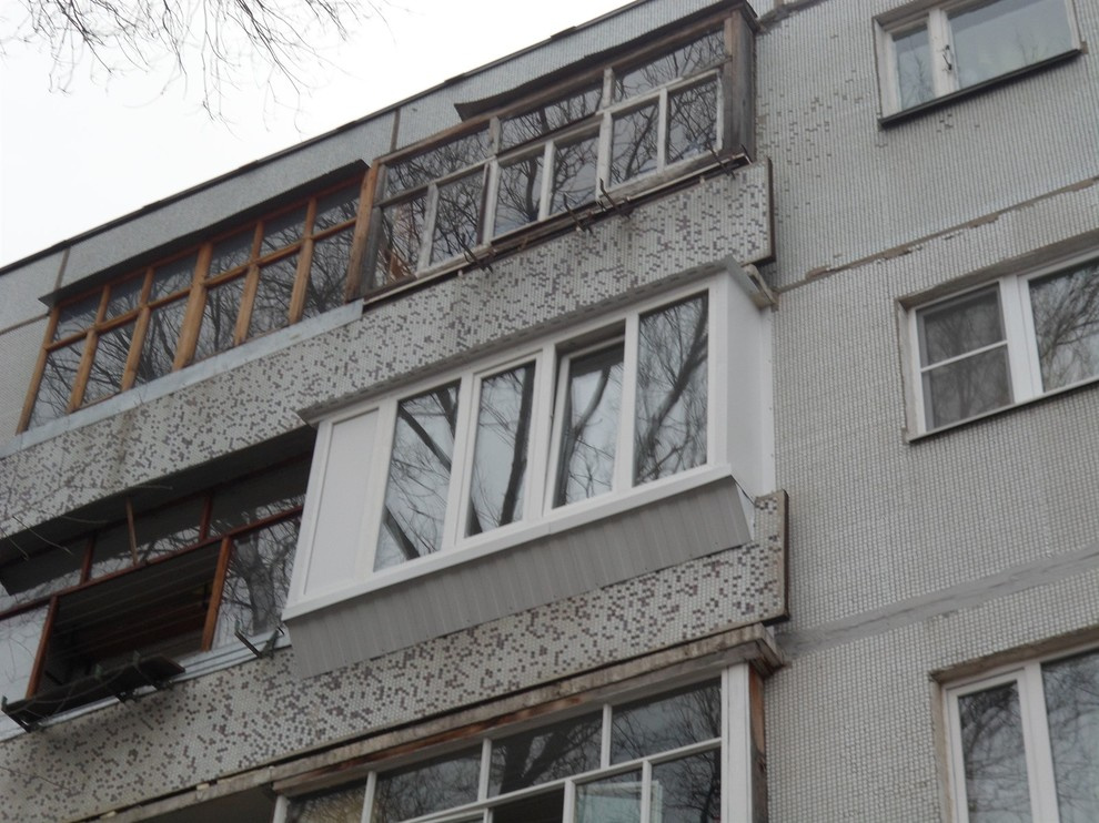 Балконы с выносом