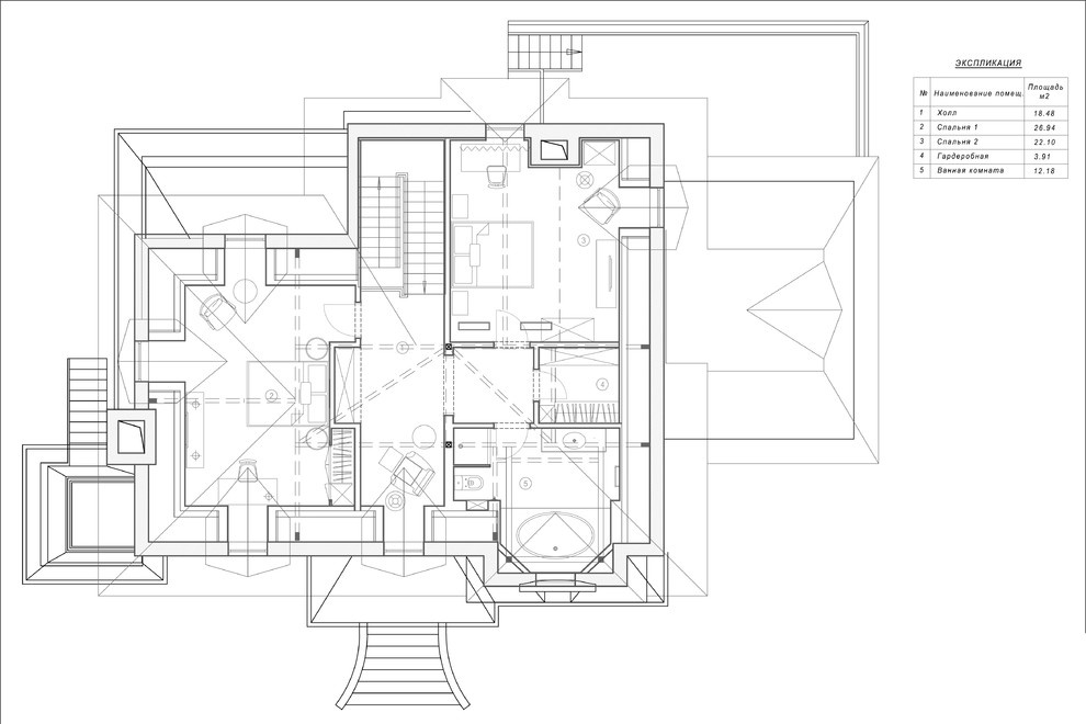 Houzz тур: Дом с элементами американской классики