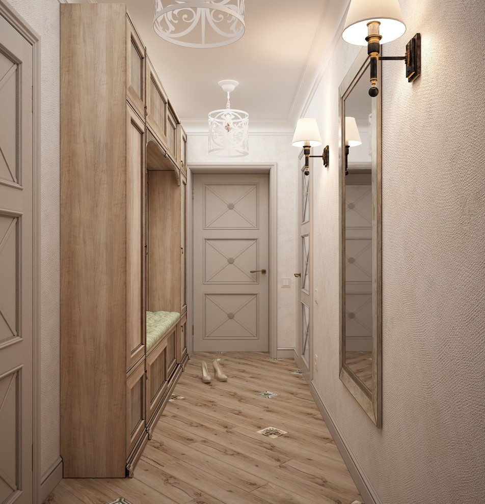 Холл "Wooden path"