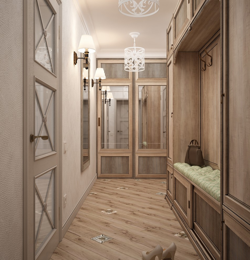 Холл "Wooden path"