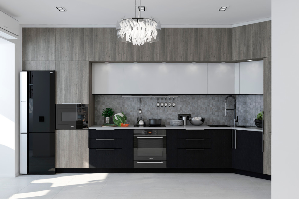 Кухня " Light gray kitchen" vol.2