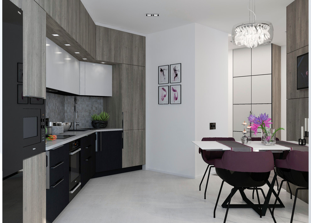 Кухня " Light gray kitchen" vol.2