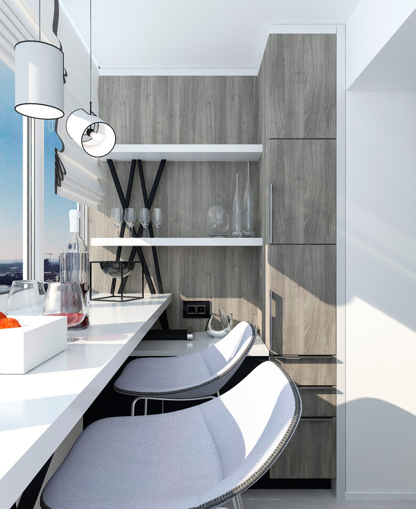 Кухня " Light gray kitchen" vol.2
