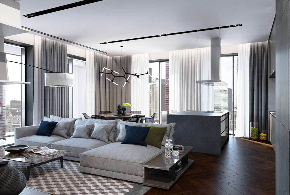 Обложка проекта: Квартира 150м2 для семьи с хорошим вкусом