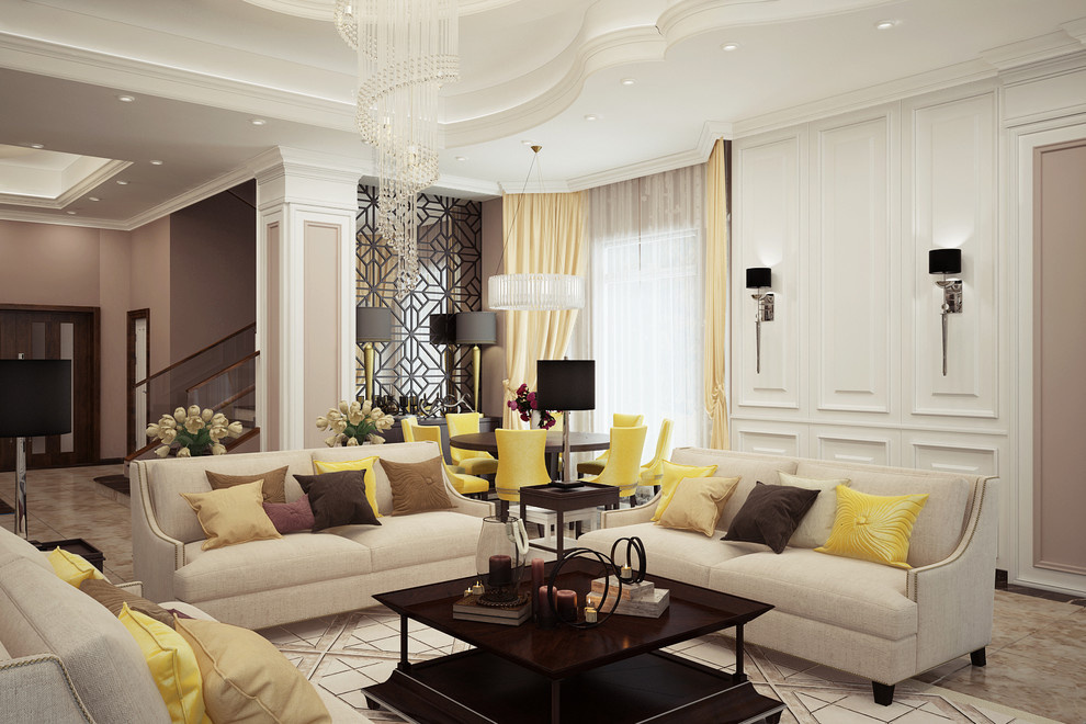 Sitting room in villa Dubai